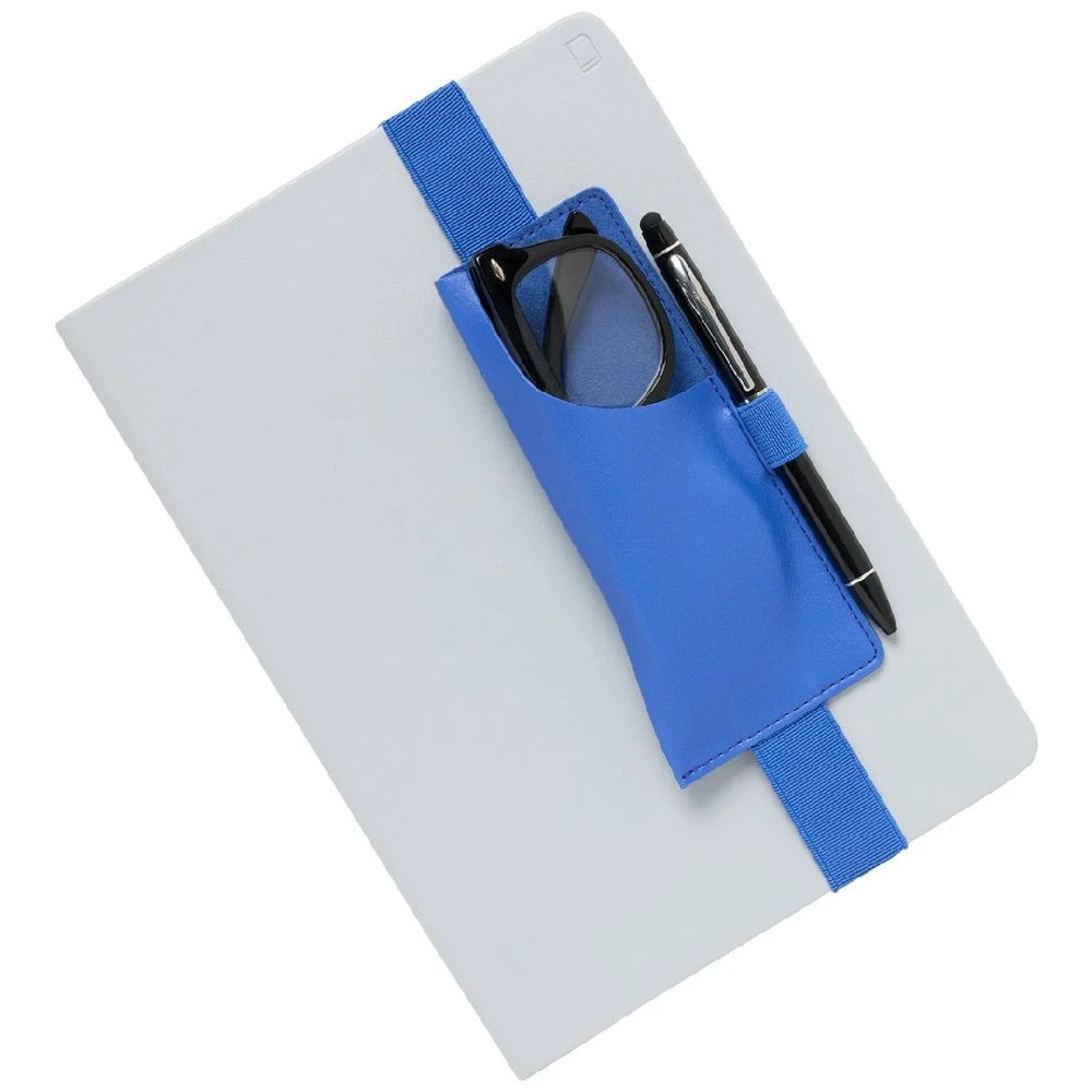2 Otto Glasses Case Pen Holder with Elastic Blue, 2 of 2