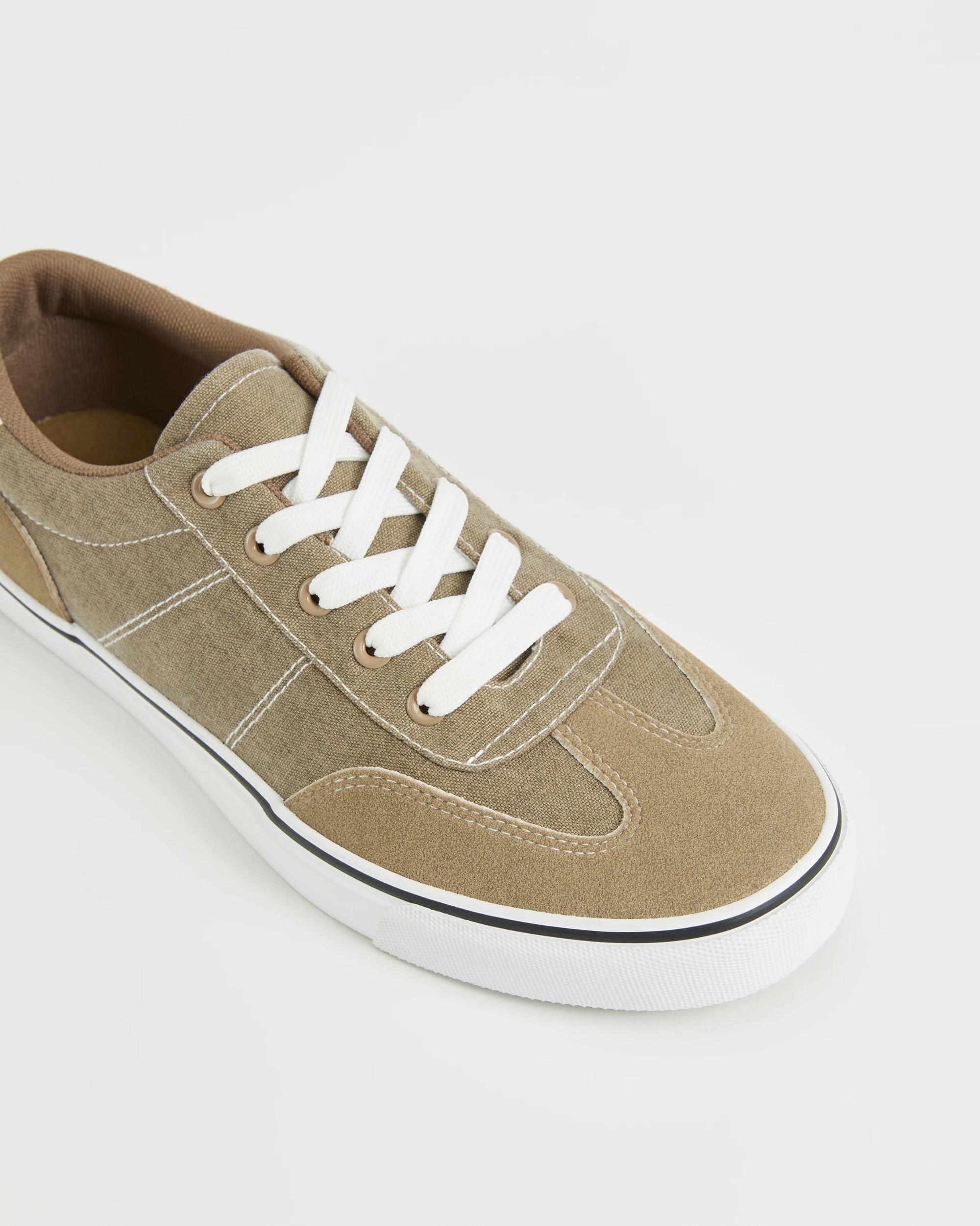 3 Target Man Canvas Skate Sneakers NATURAL, 3 of 3