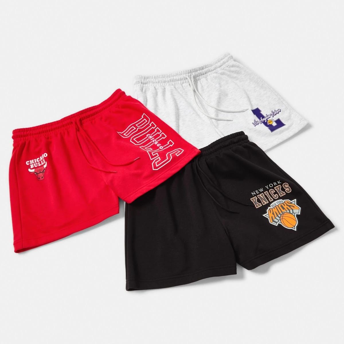 5 Official NBA Adult Lounge Shorts Lkrs 7c3z, 5 of 7