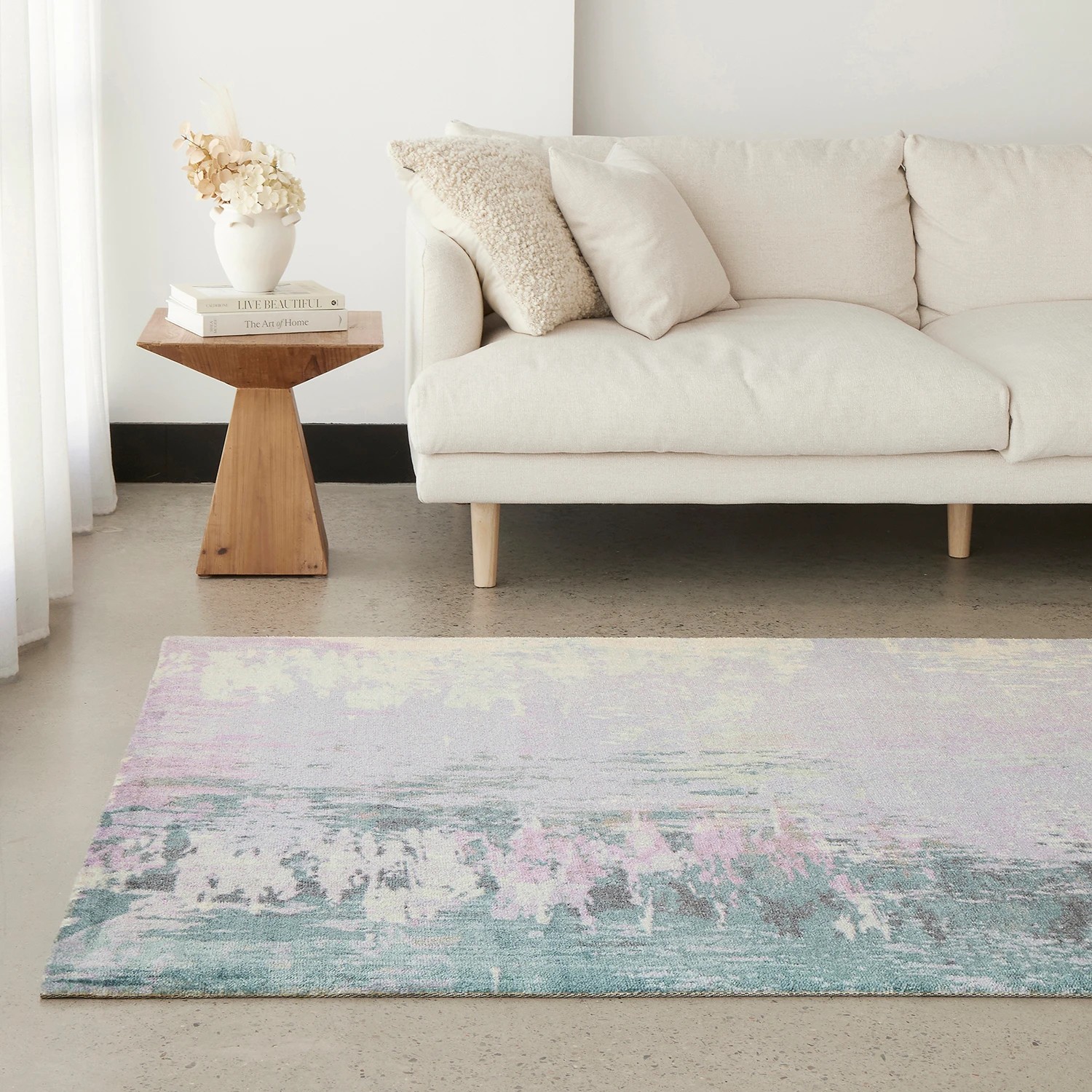 4 Common Ground Rugs Urbanite 562 280x190cm - Large Printed And Hand Carved Floor Rug - Pink, 4 of 8
