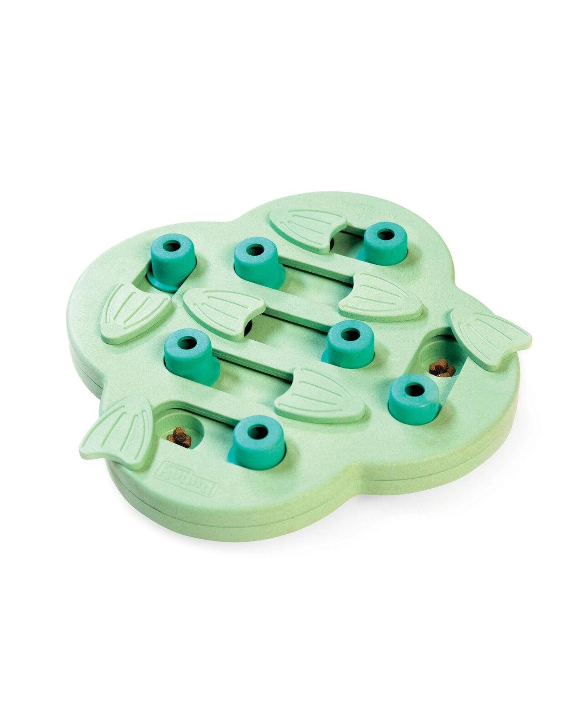 1 Outward Hound Nina Ottosson Puppy Hide N Slide Treat Dispenser Dog Toy Green, 1 of 8