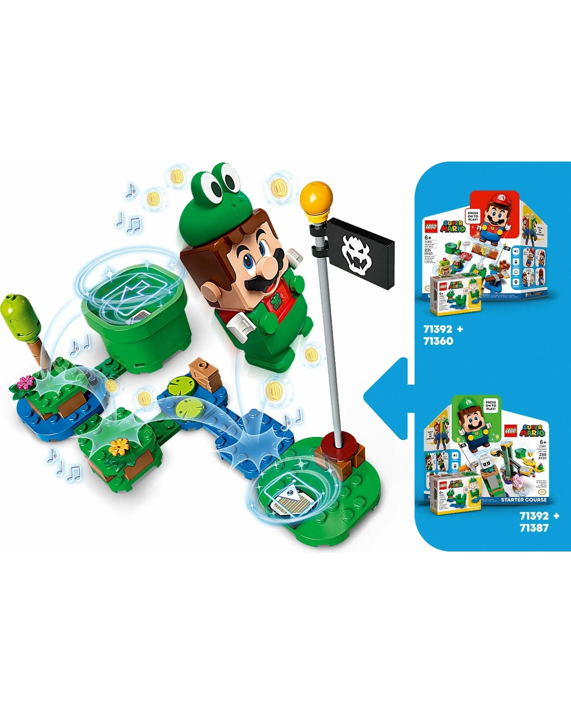 4 LEGO 71392 Frog Mario Power-Up Pack, 4 of 5
