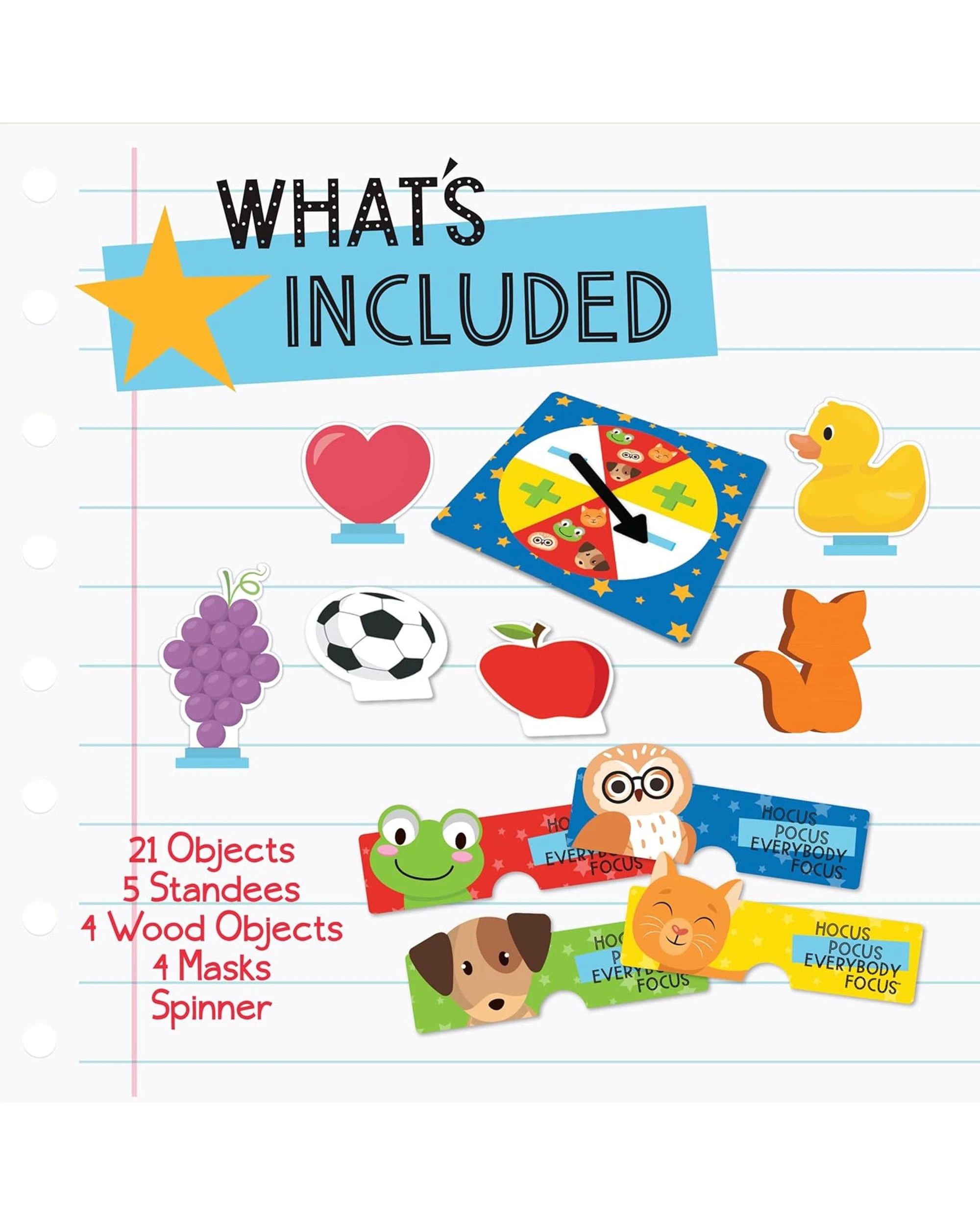 7 Hocus Pocus Everybody Focus Card Game, 7 of 7