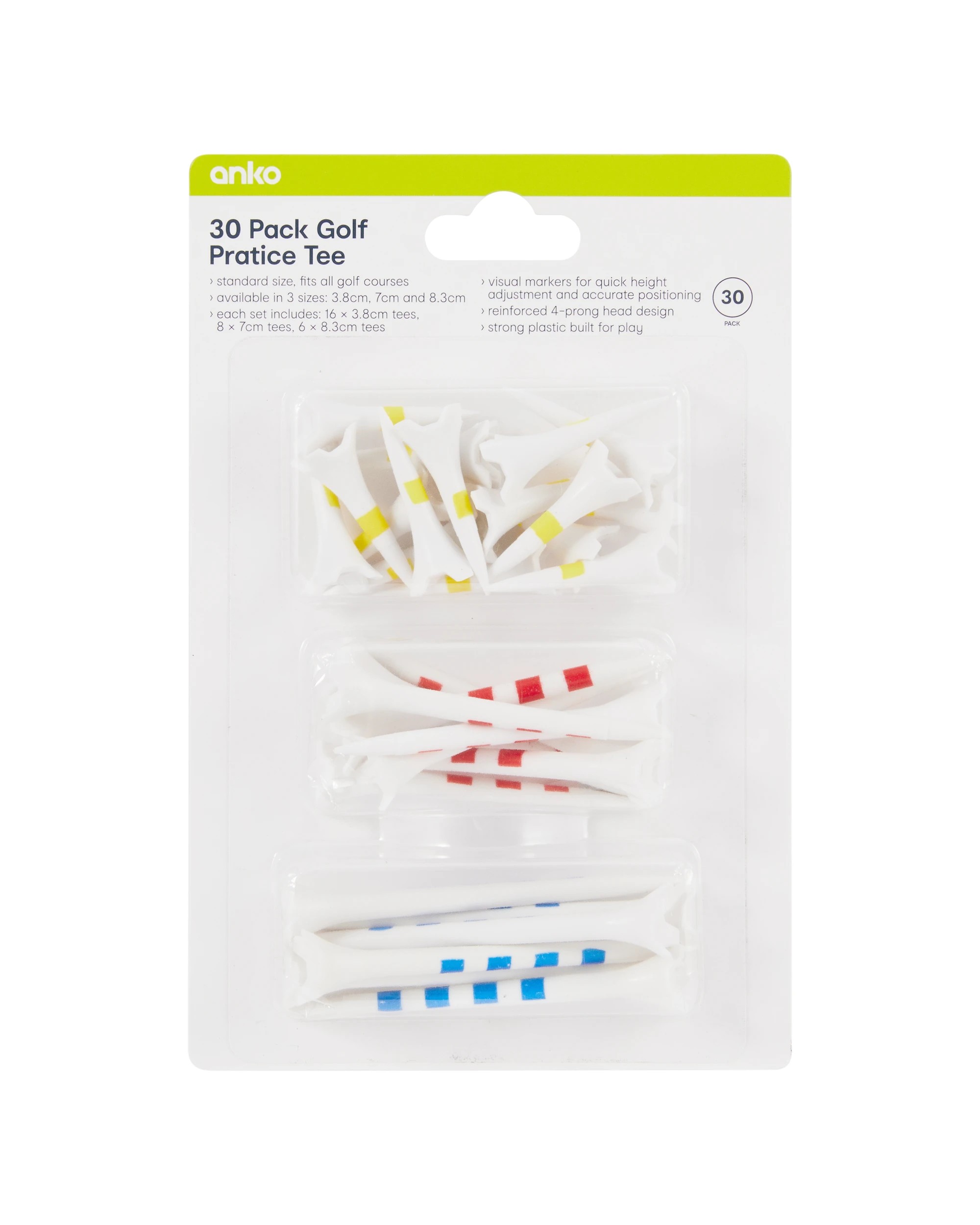 6 30 Pack Golf Practice Tee, 6 of 6