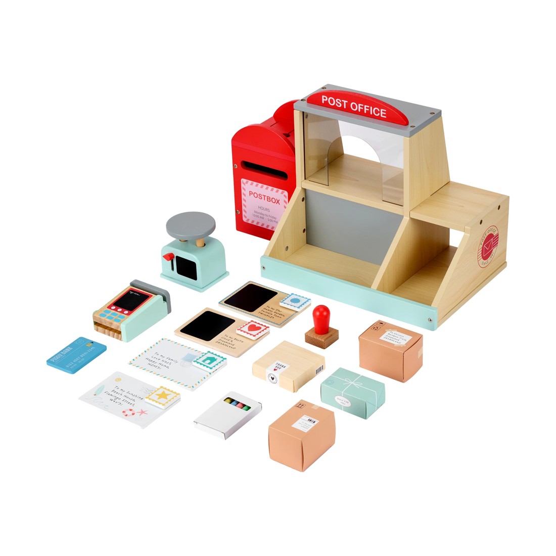 3 18 Piece Wooden Post Office, 3 of 10