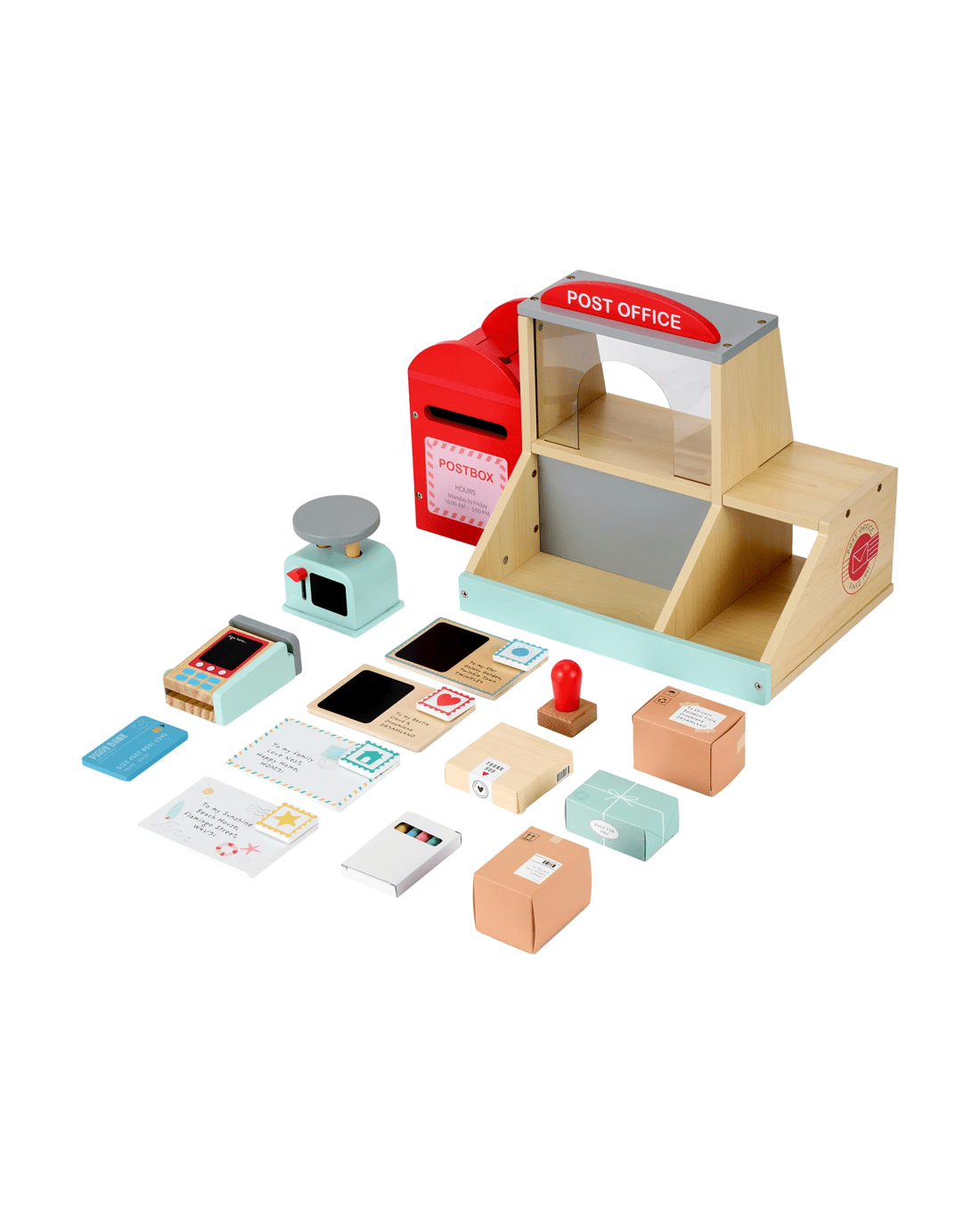 3 18 Piece Wooden Post Office, 3 of 10