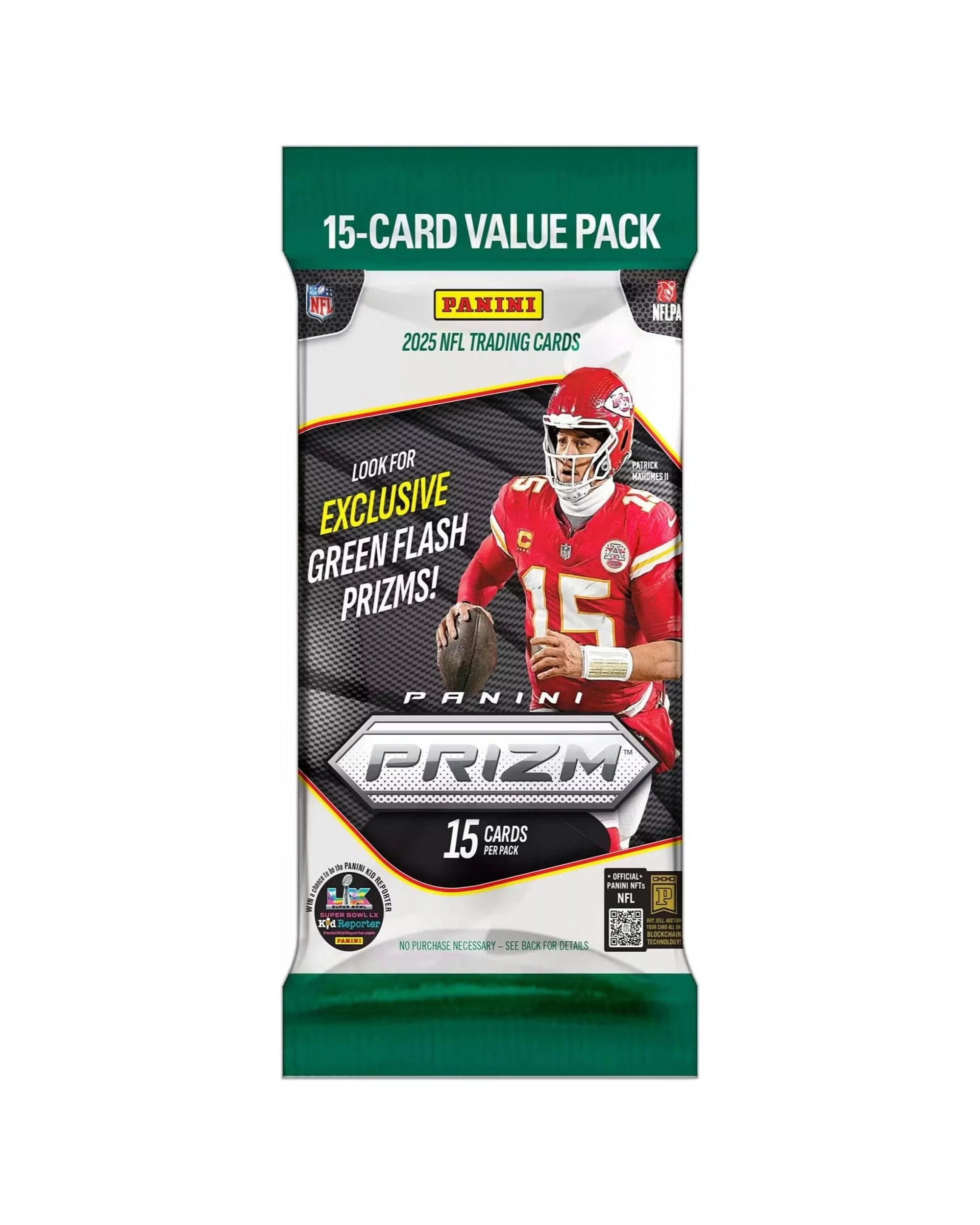 2 Panini NFL 2025 Prizm Football Fat Pack Box, 2 of 7