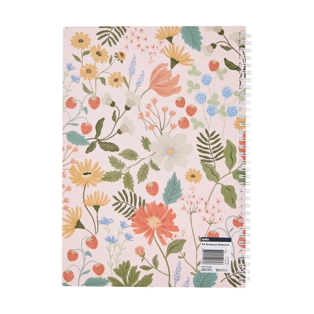 4 A4 Notebook - Botanical, 4 of 4