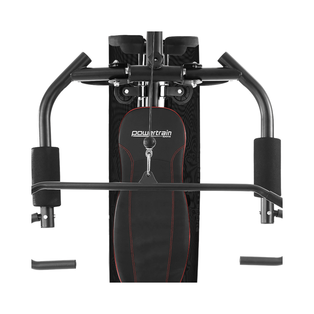 4 Powertrain Multi Station Home Gym with 68kg Weights Preacher Curl Pad, 4 of 4
