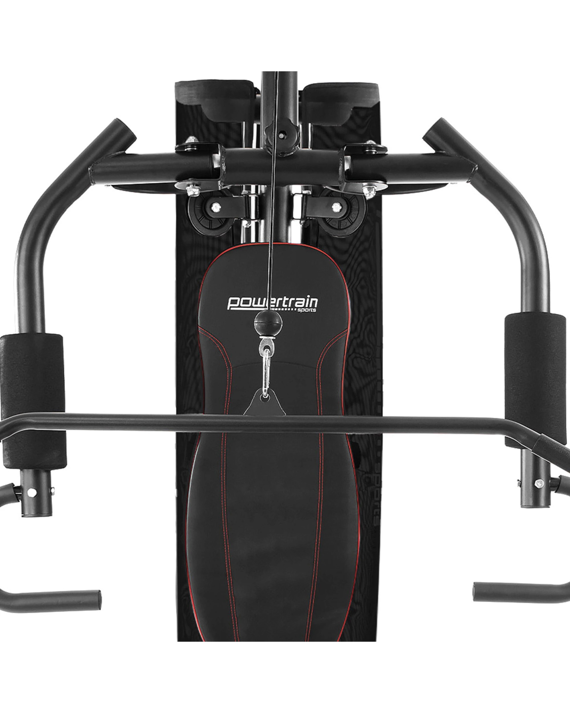 4 Powertrain Multi Station Home Gym with 68kg Weights Preacher Curl Pad, 4 of 4