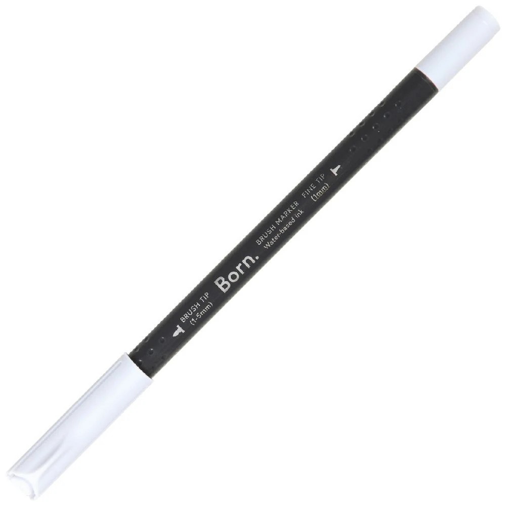 1 Born Professional Brush Dual-Tip Marker Whisper N95, 1 of 4