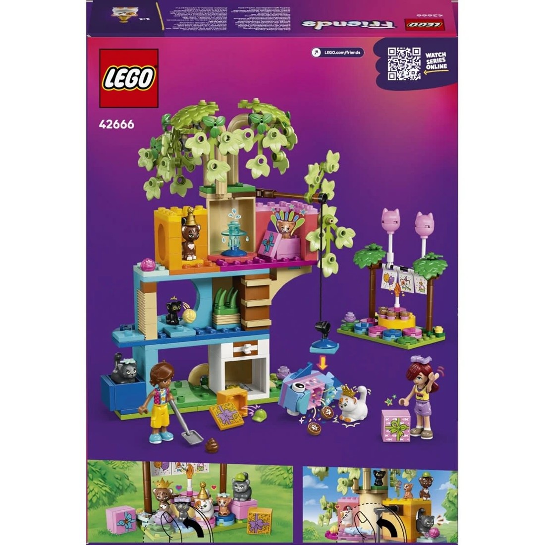 11 LEGO Friends Cat Birthday Party & Tree House 42666, 11 of 11