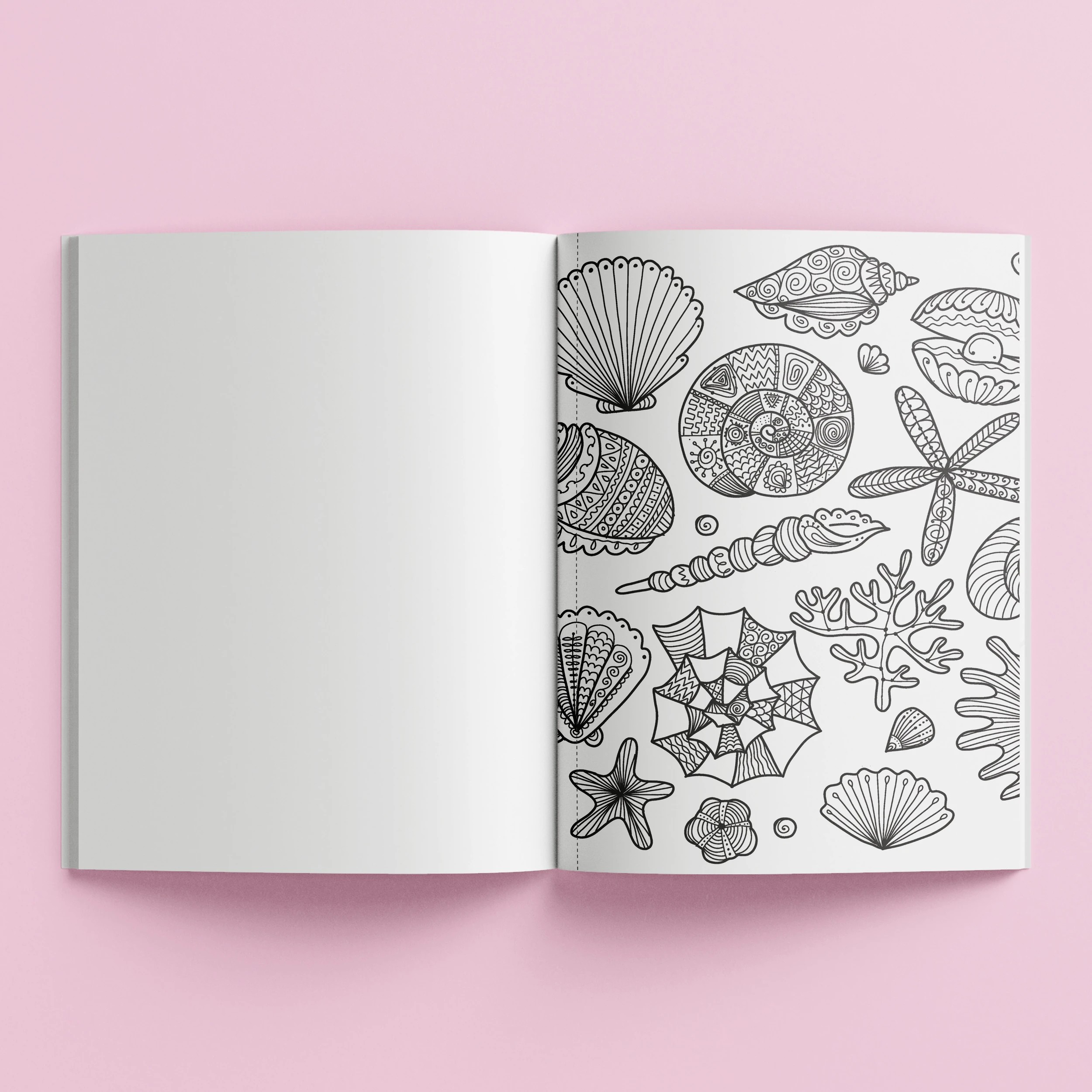 3 Art Maker Ocean Treasures Colouring Book, 3 of 5