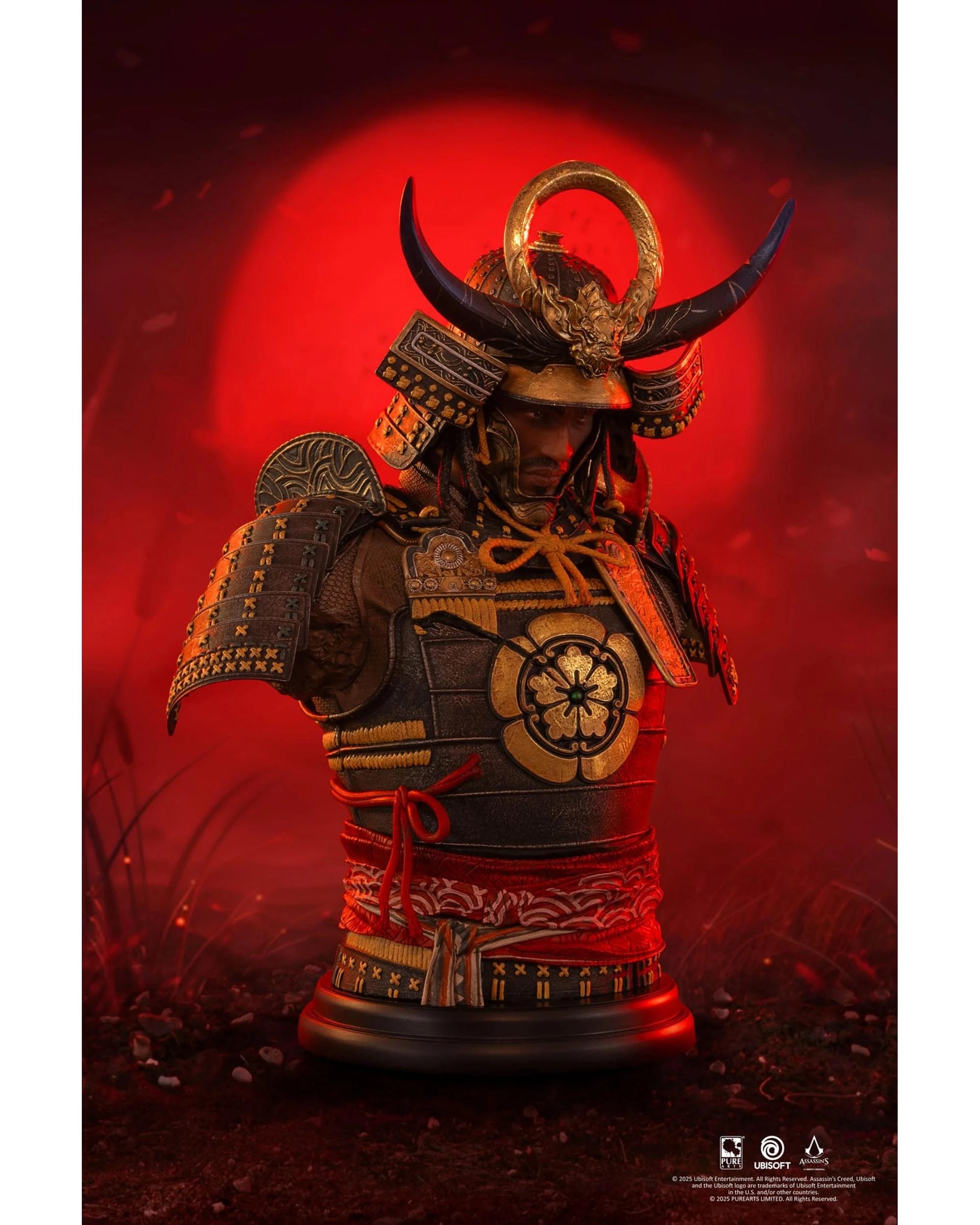 8 Pure Arts Assassin's Creed Shadows Yasuke 1/4 Scale Bust, 8 of 9