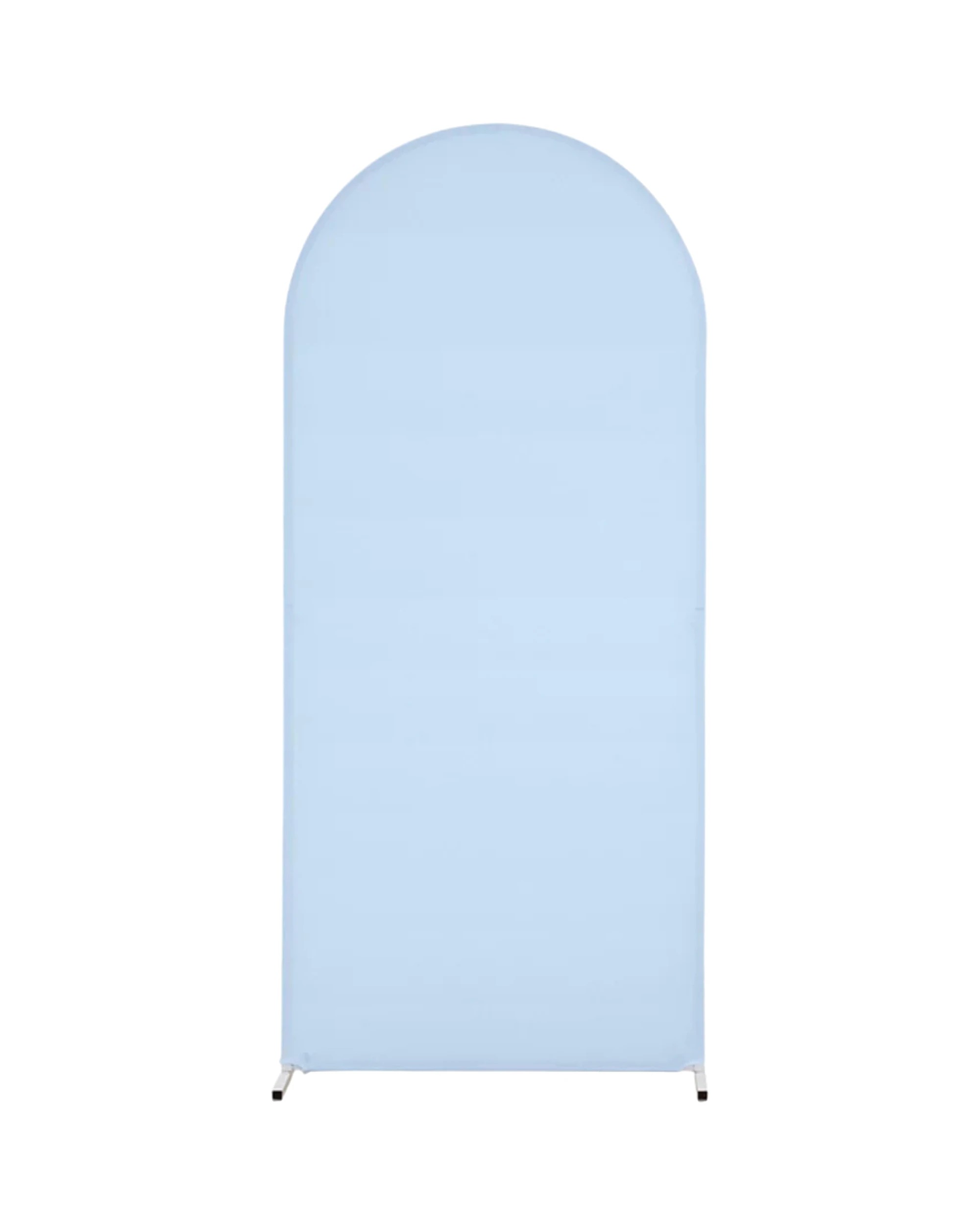 1 Party Maker Arch Stand Backdrop Cover Pastel Blue - Blue, 1 of 4