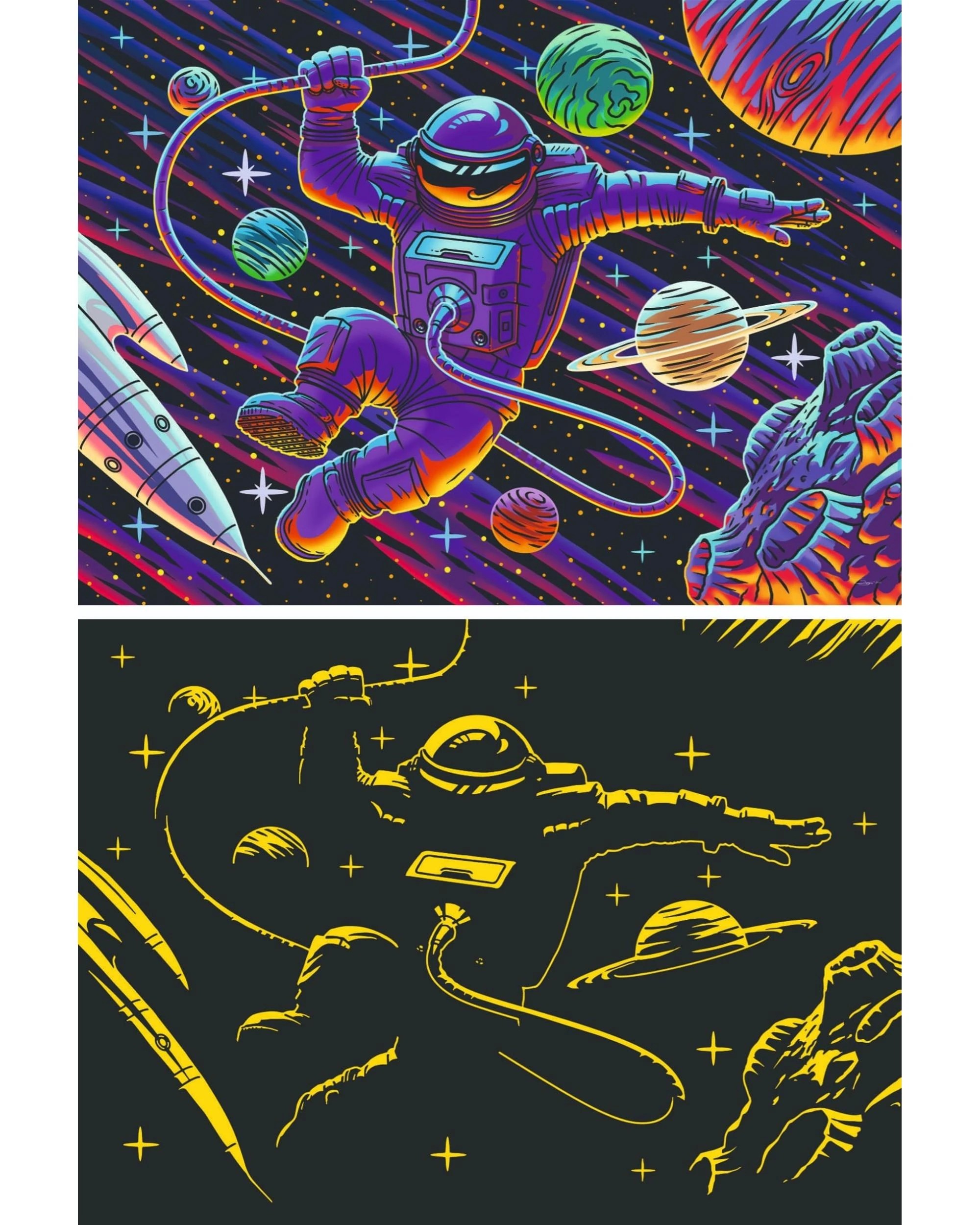 3 Ravensburger Star-Line Outer Space Adventure XXL 200 Piece Jigsaw Puzzle, 3 of 3