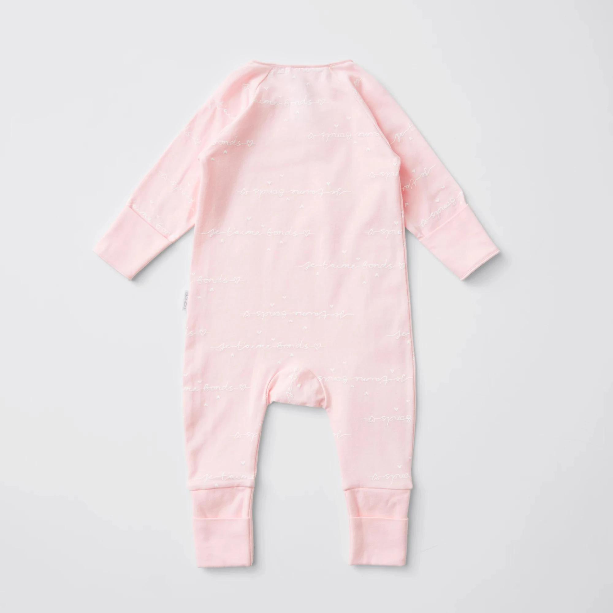 2 Bonds Baby Newbies Cozysuit Coverall PINK, 2 of 4