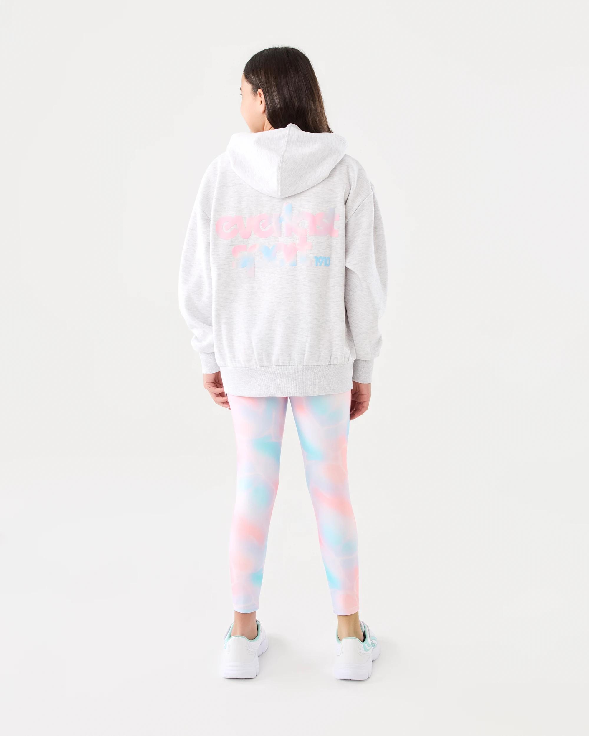 6 Everlast Kids 7/8 Leggings Aqua Dream, 6 of 6