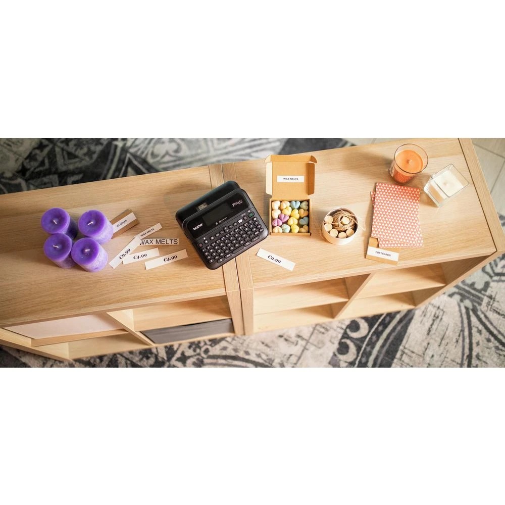 10 Brother PTD610BT Desktop Label Printer  Black, 10 of 10