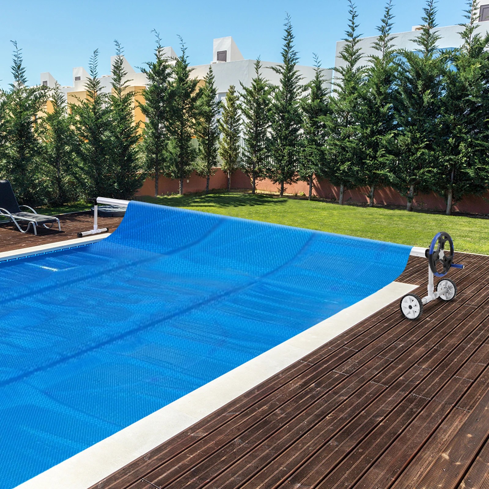 9 Alfordson Pool Cover 6M Roller - Blue, 9 of 10