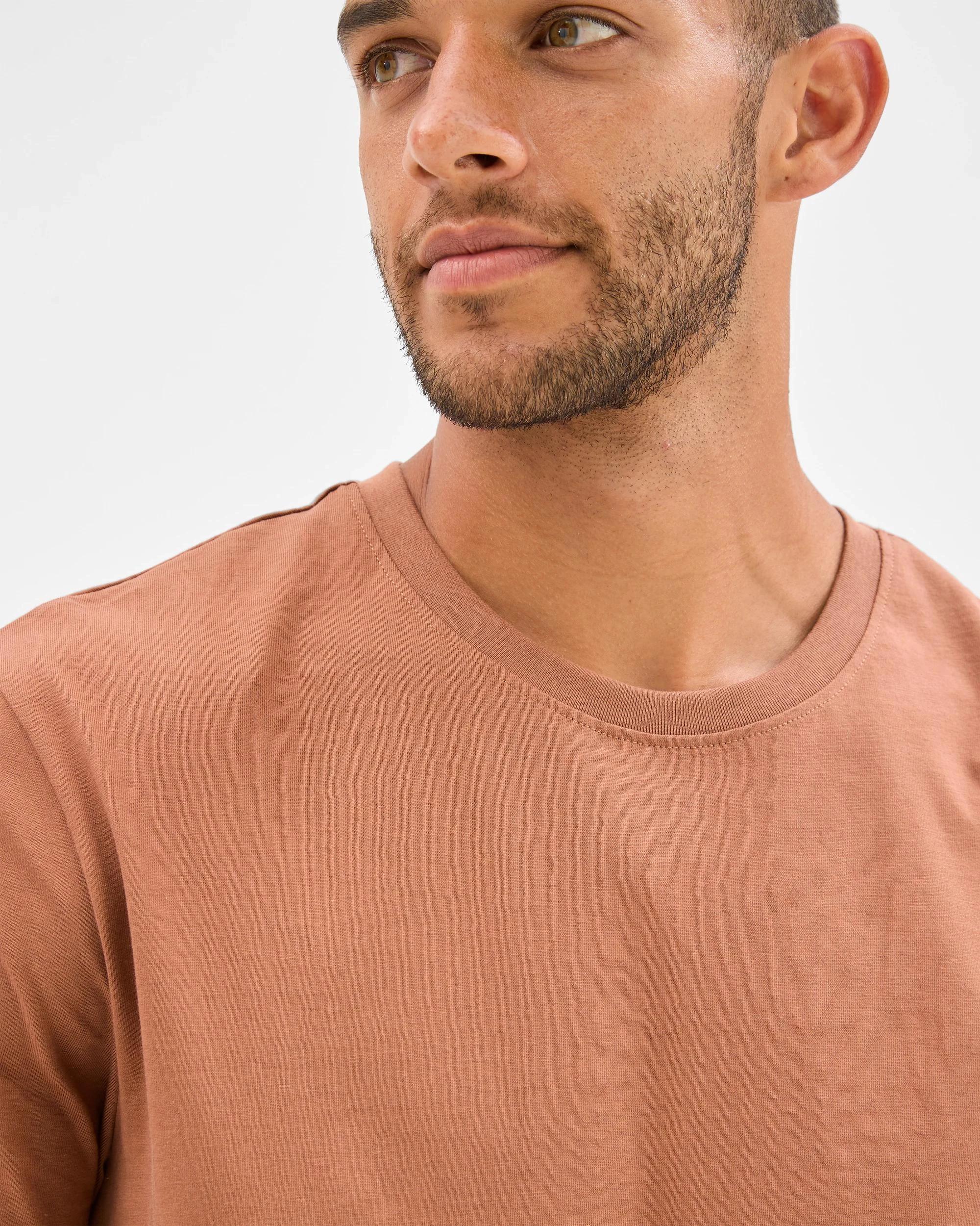 5 Target Australian Cotton T-Shirt OCHRE, 5 of 6