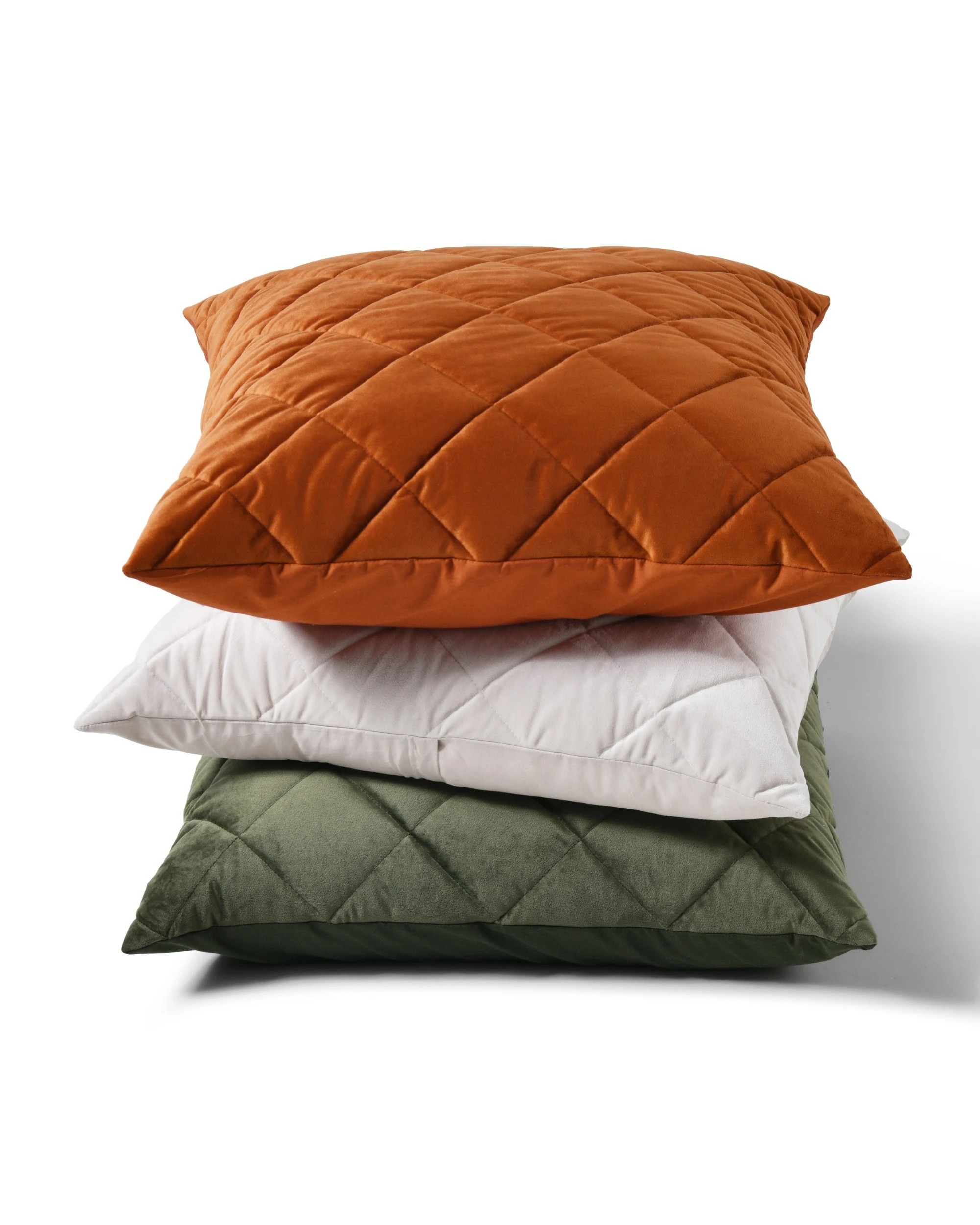 4 Dreamaker Haven Quilted European Pillowcase 65x65cm - Rust, 4 of 6