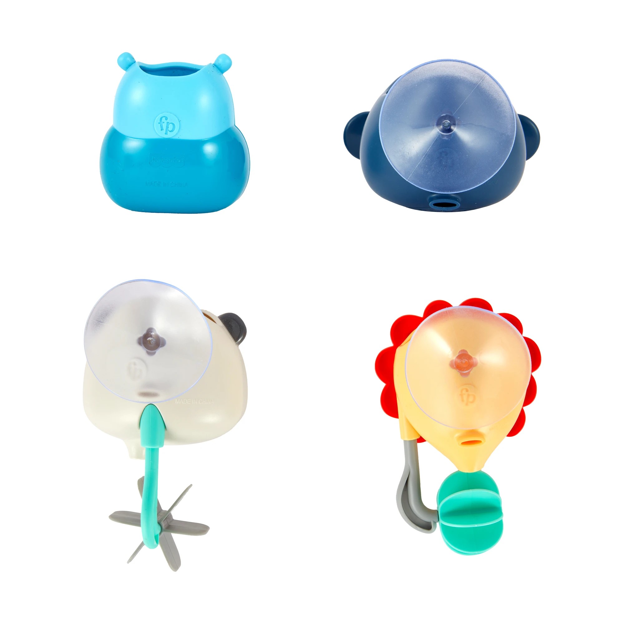 4 Fisher-Price 4 Piece Bath Time Waterfall Cups, 4 of 6