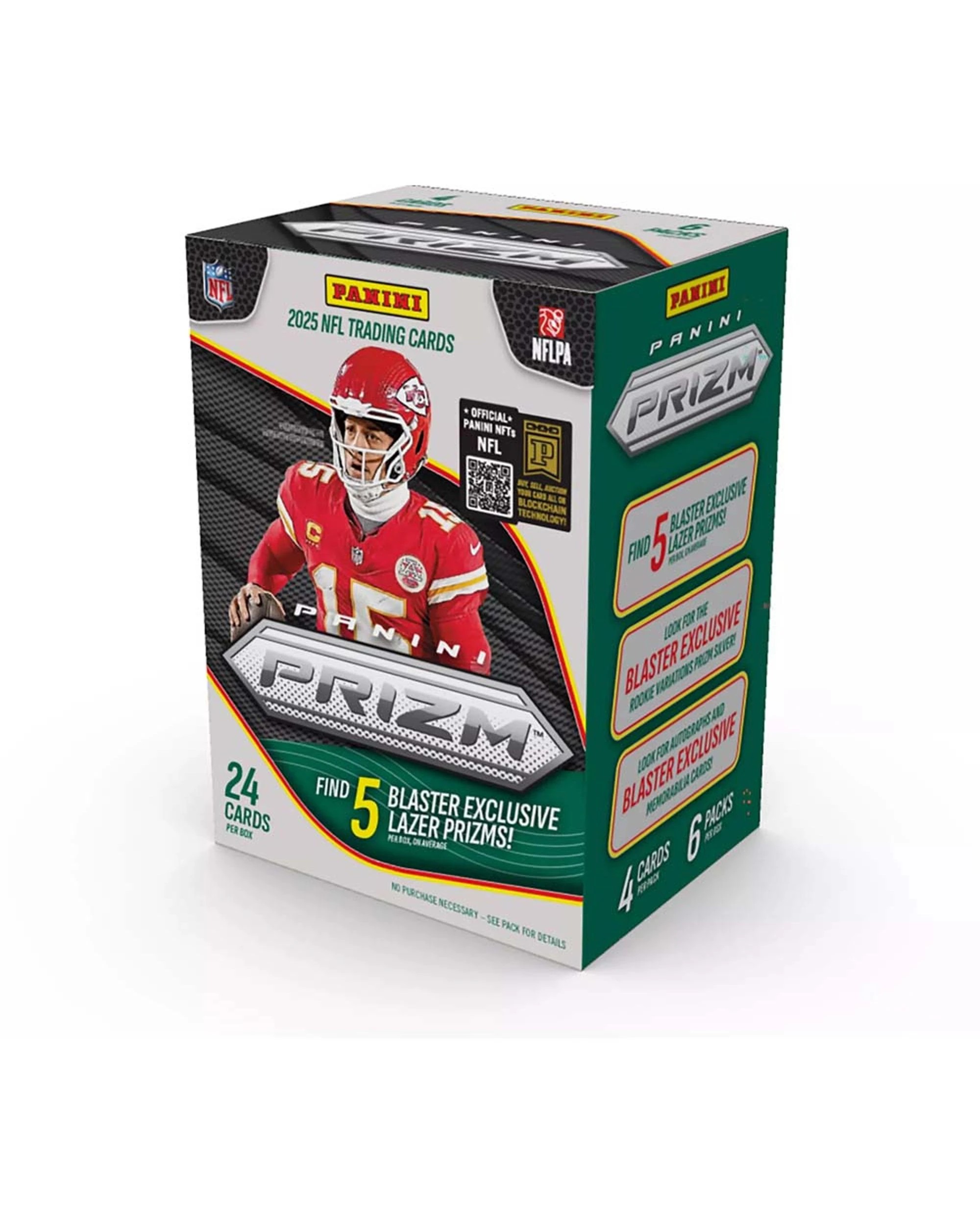 1 Panini 2025 NFL Prizm Football Blaster, 1 of 1