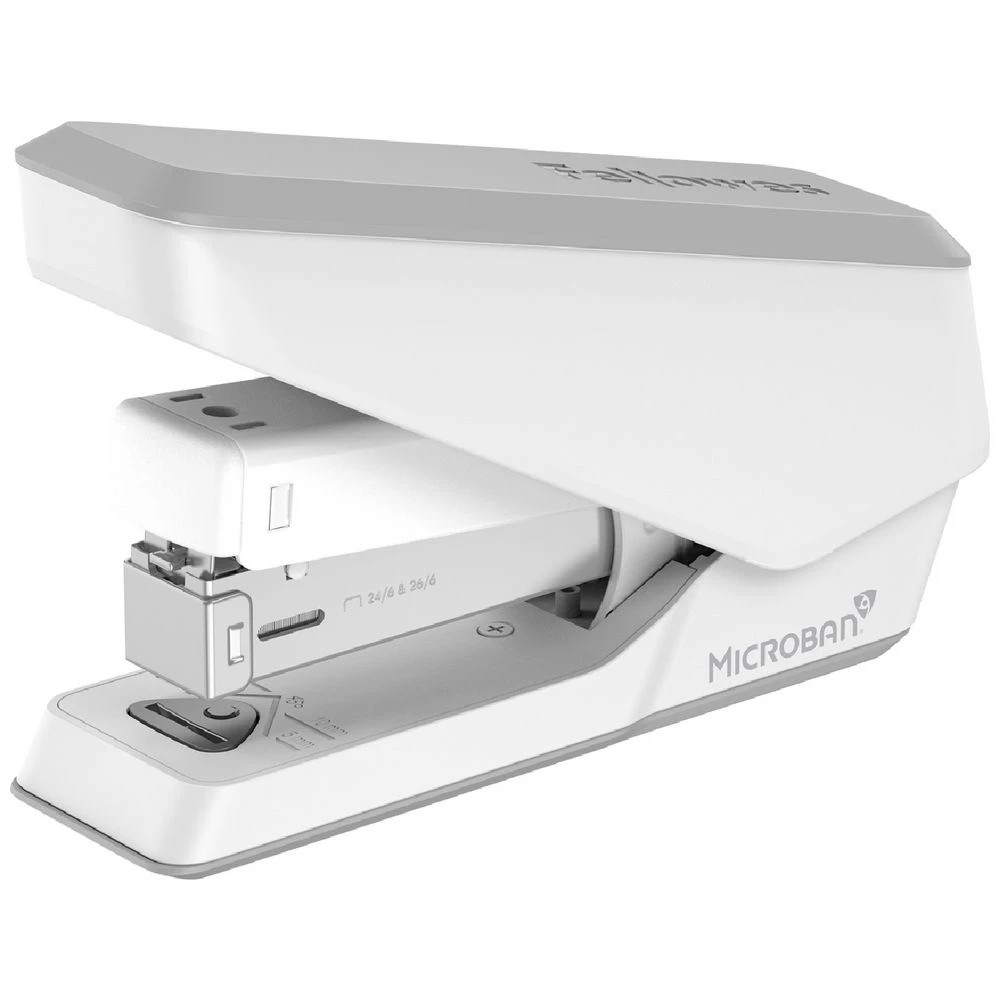 1 Fellowes LX840 EasyPress Stapler Half Strip White, 1 of 8