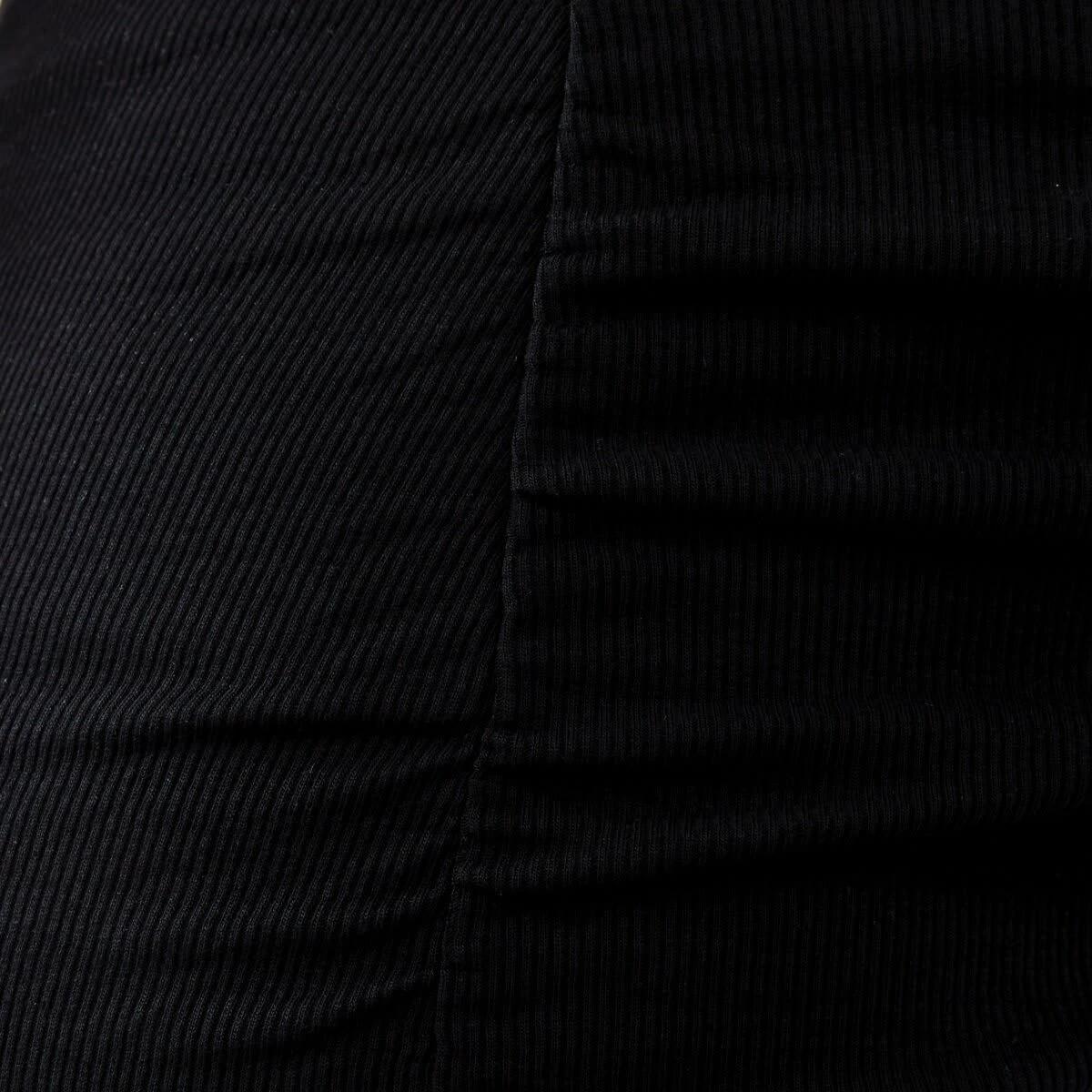 4 Maternity Midi Skirt Black, 4 of 5