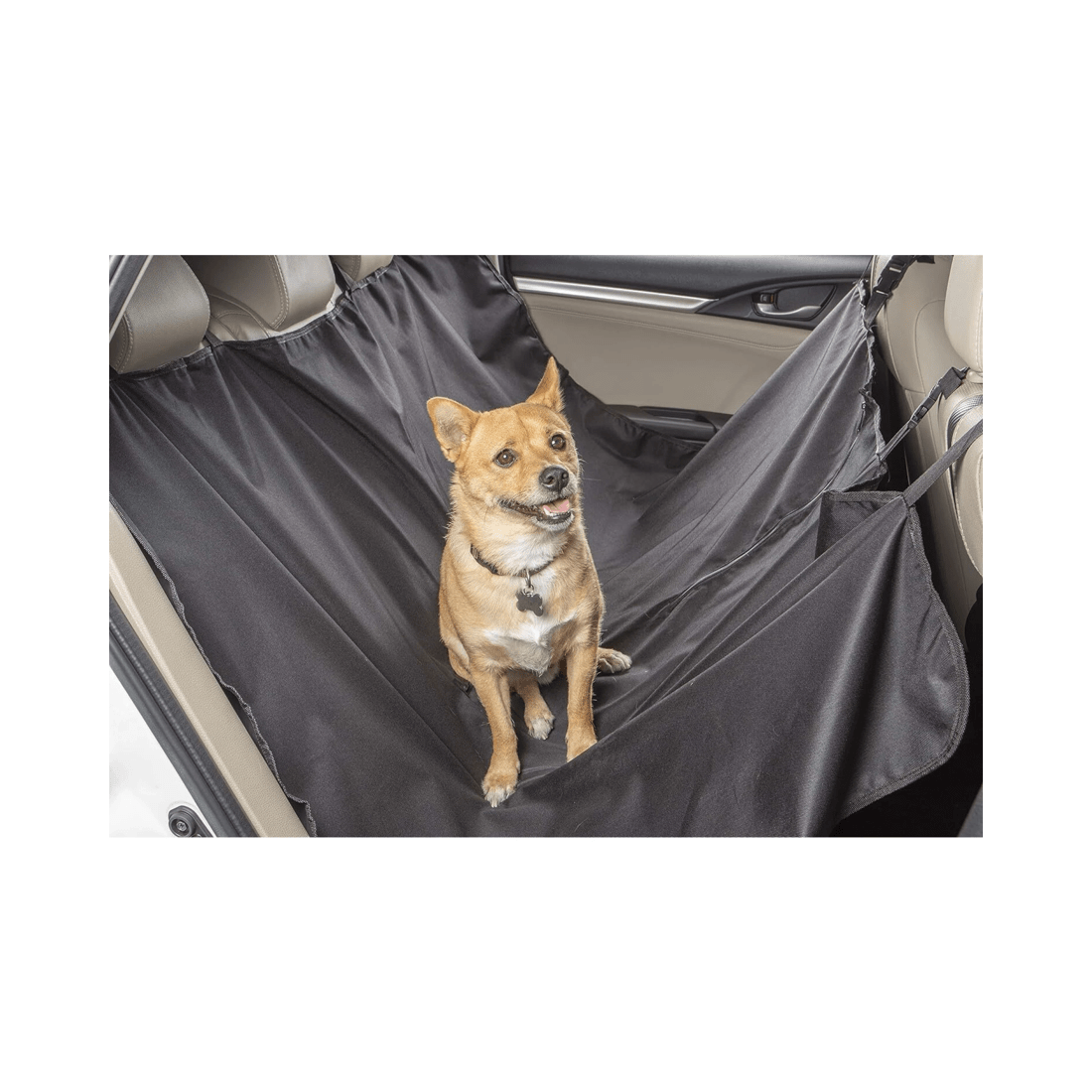 1 BR Pets Waterproof Pet Car Back Seat Cover and Hammock Protector, 1 of 7