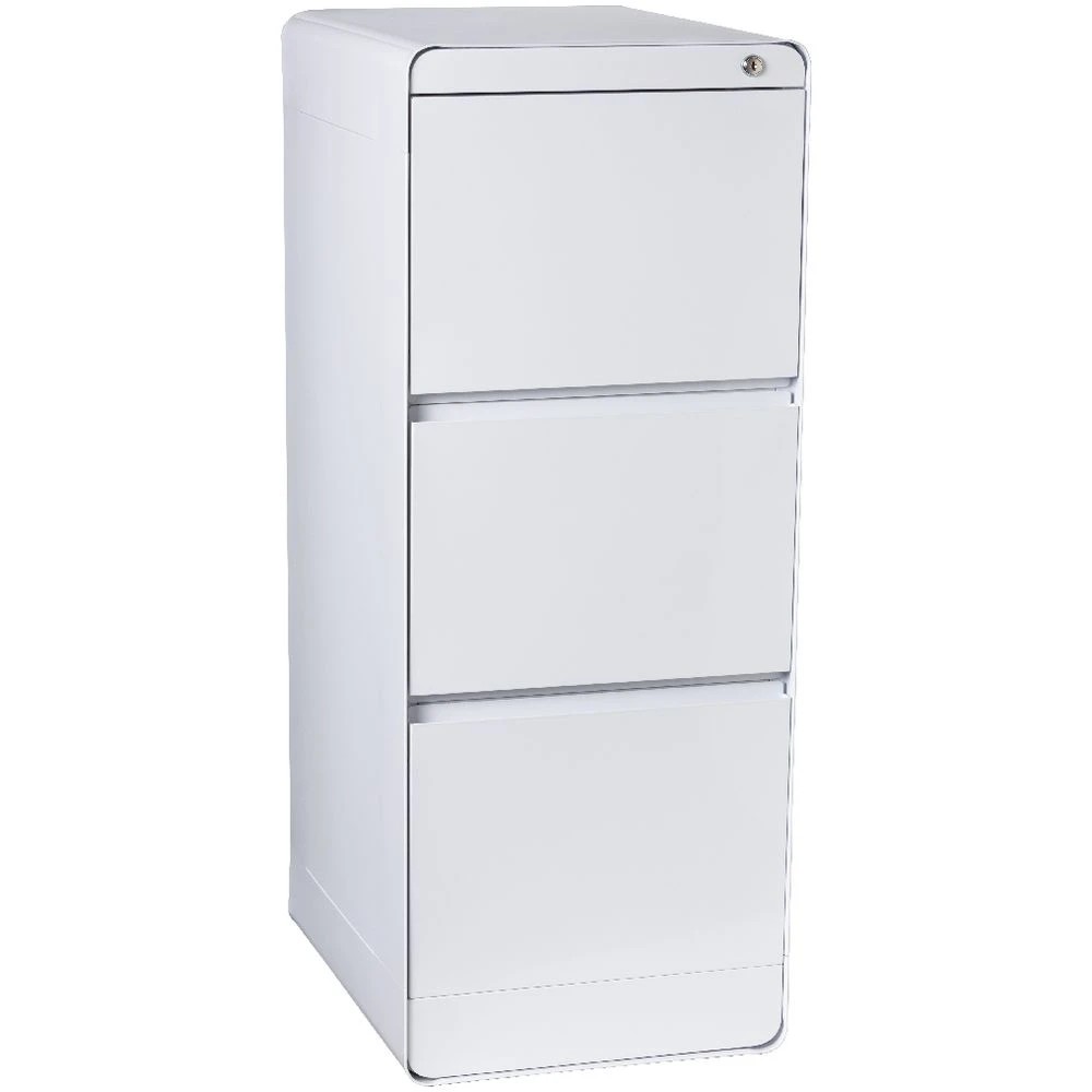 4 Otto Venturo 3 Drawer Filing Cabinet White Cabinets Filing Drawer Cabinets, 4 of 6