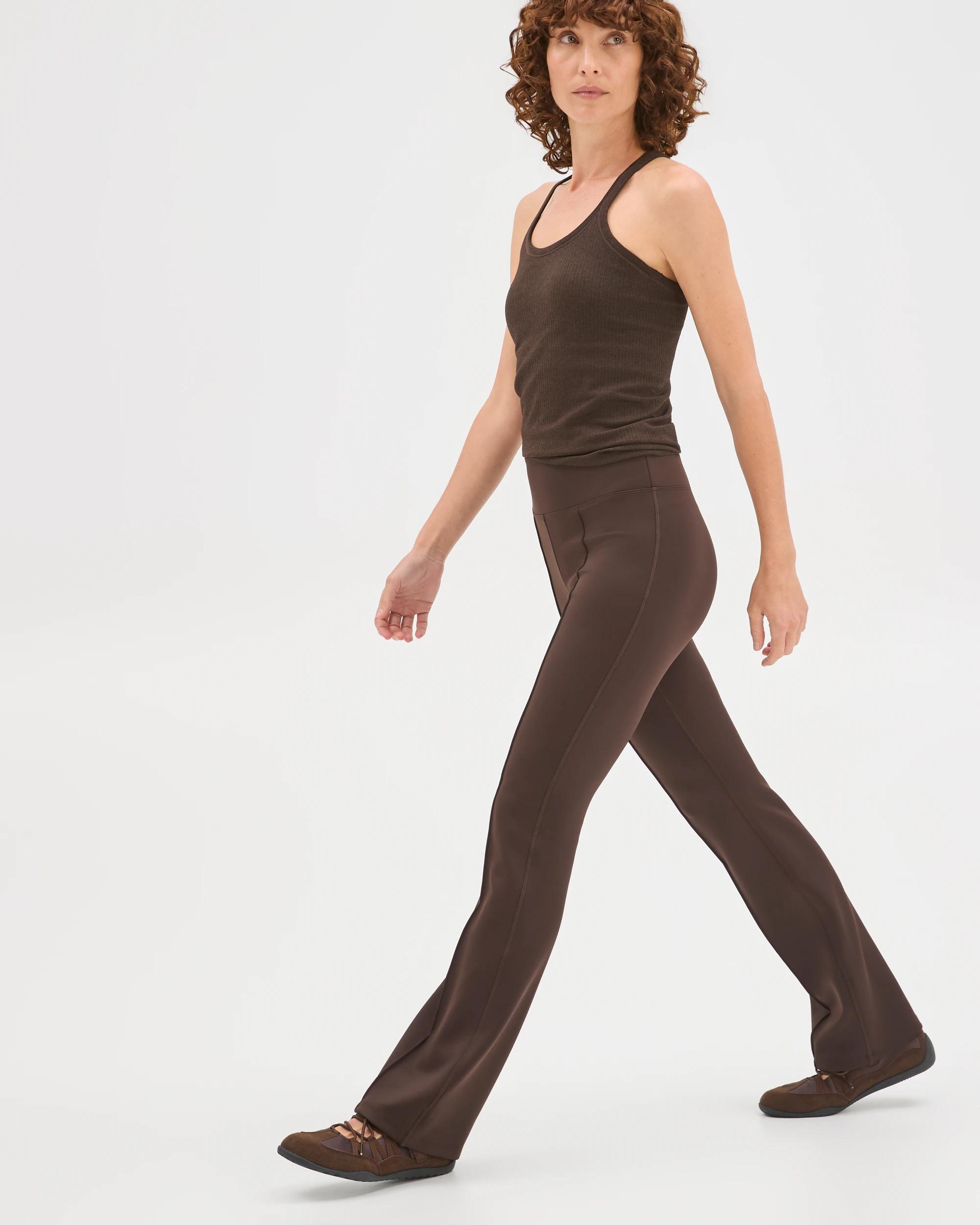 4 Target Active Active Scuba Outdoor Flare Trackpants COCOA, 4 of 6