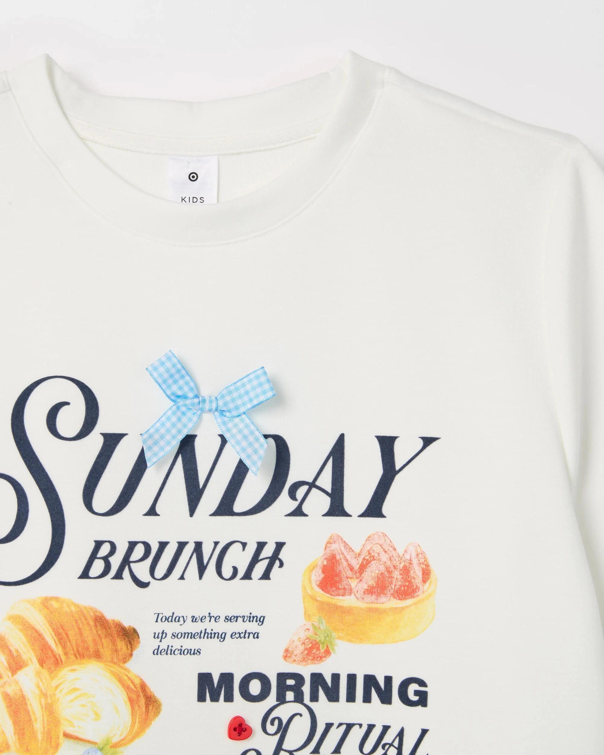 2 Target Kids Scuba Longline T-Shirt CLOUD DANCER, 2 of 4