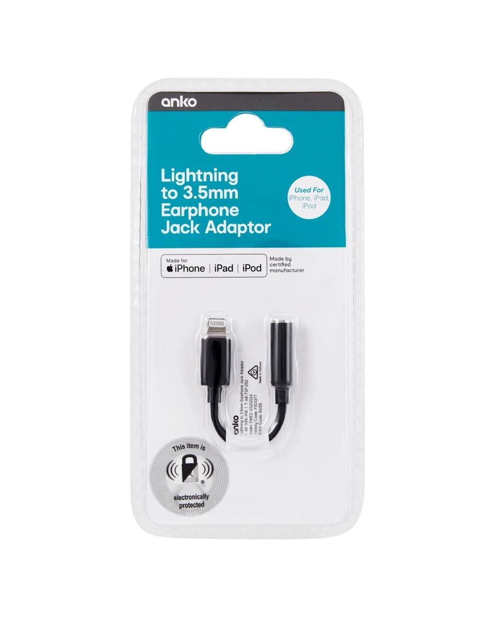 4 Lightning to 3.5mm Earphone Jack Adaptor, 4 of 4
