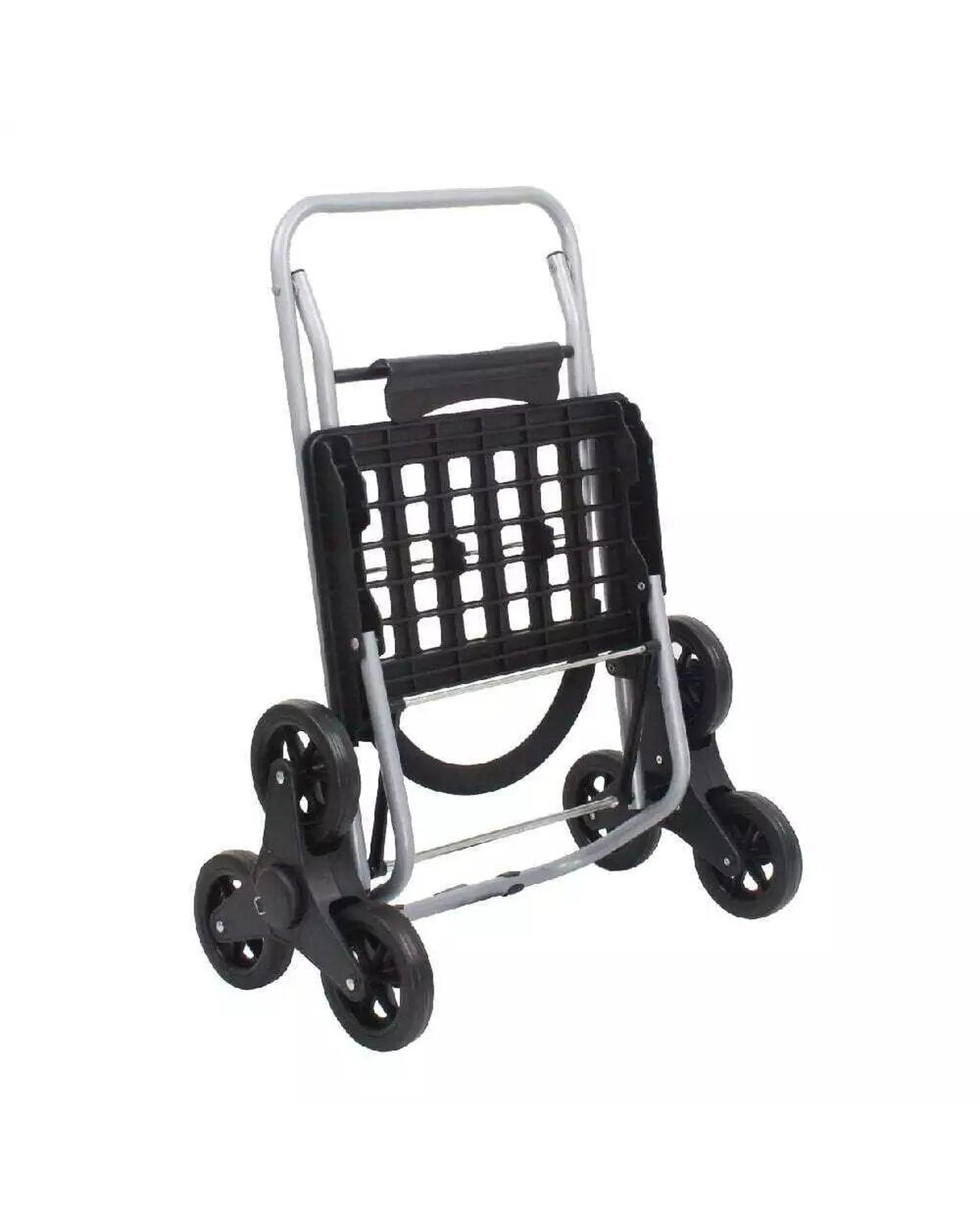 6 Handy Trolley with Climbing Wheels 40L  Black, 6 of 8