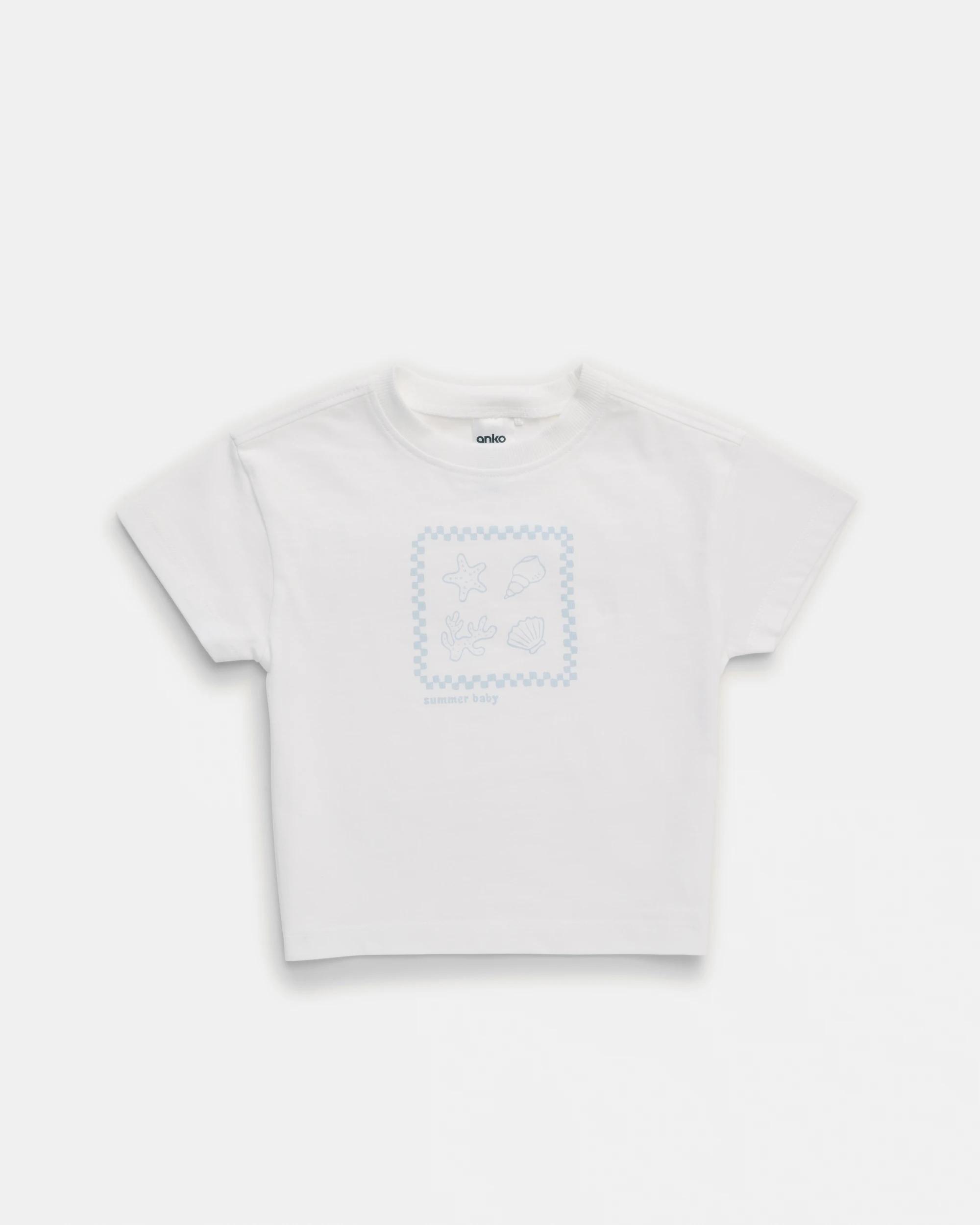 3 3 Pack Short Sleeve T-shirt Blu Shell, 3 of 5