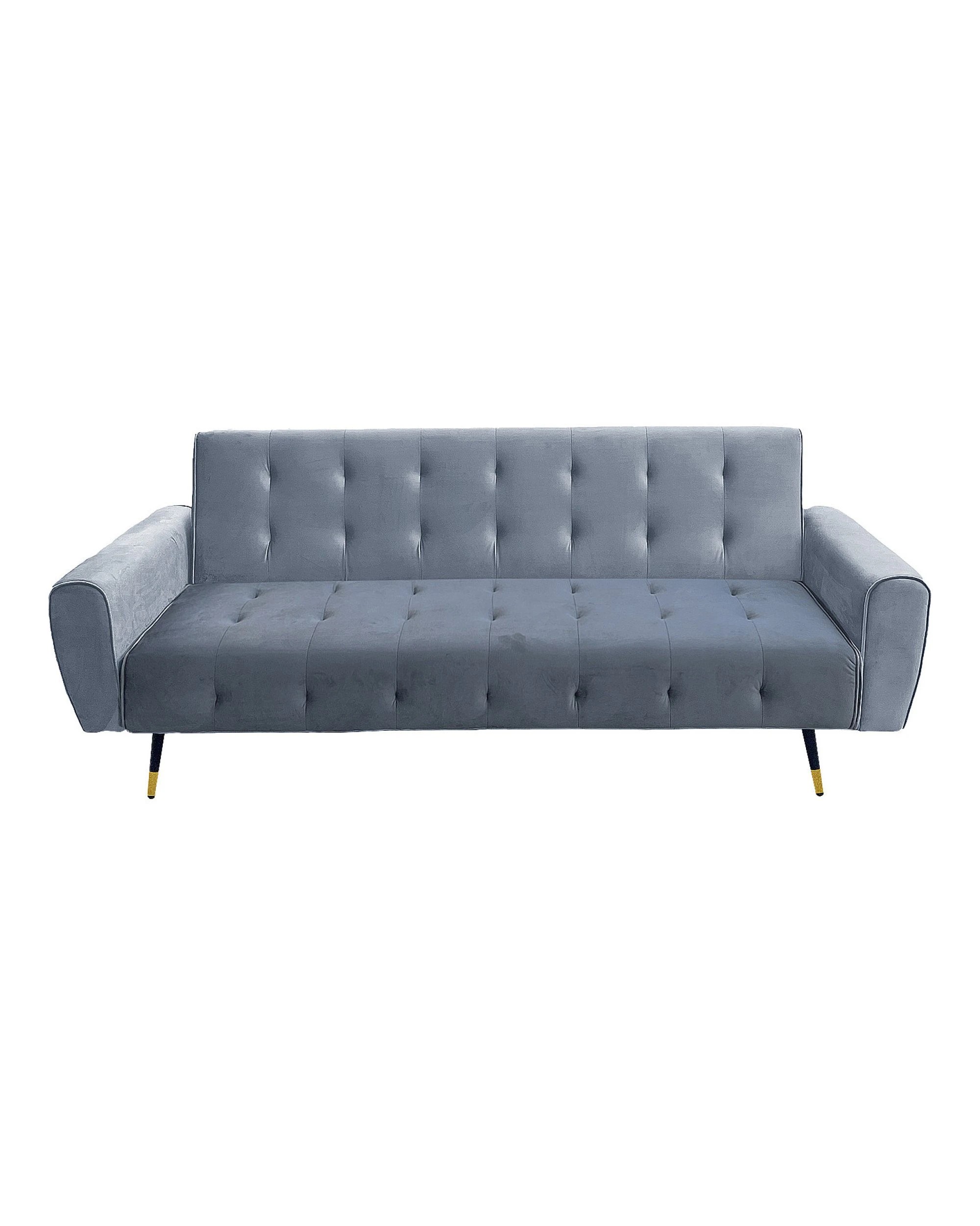 1 Ava Tufted Velvet Sofa Bed by Sarantino, 1 of 8
