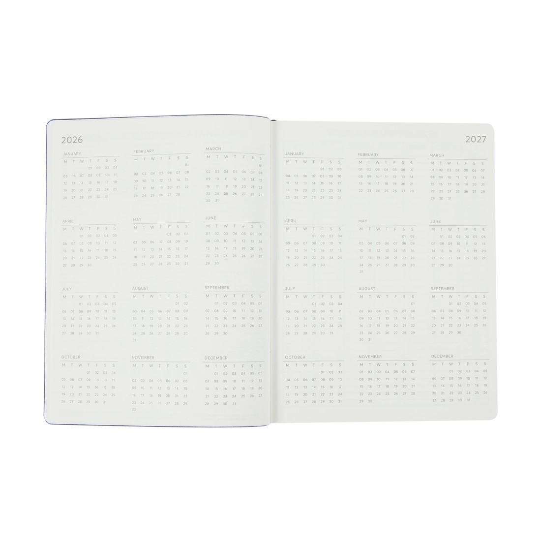 4 2026 Weekly Diary - Black, 4 of 8