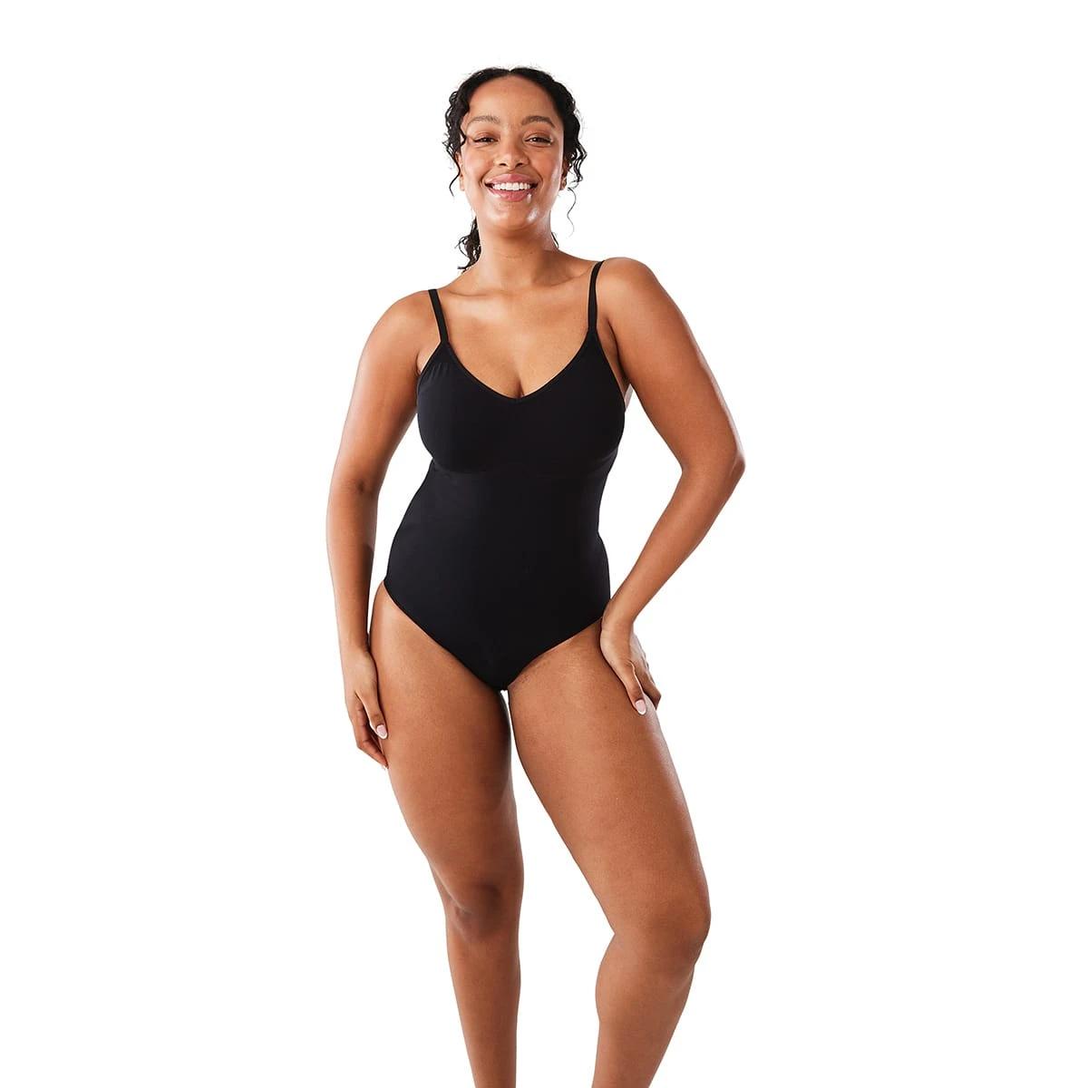 2 Seamfree Bodysuit BLACK, 2 of 8