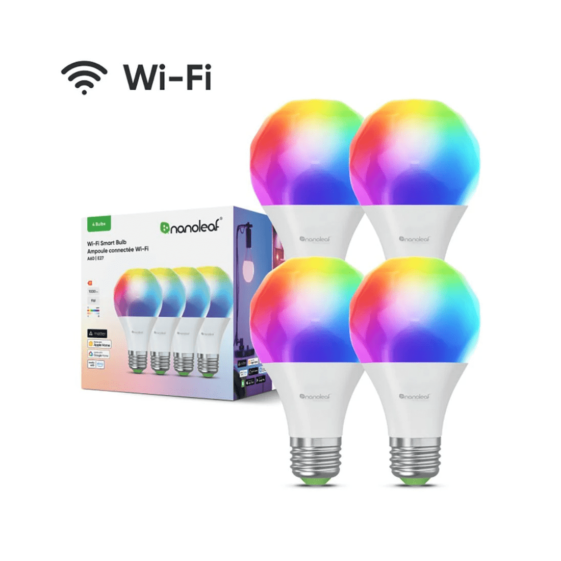 5 Nanoleaf Matter Smart Bulb E27 Base 2 Pack, 5 of 5