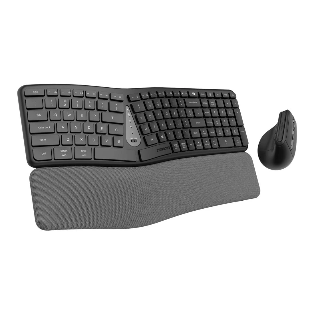 2 J.Burrows MK550 Wireless Ergonomic Keyboard and Mouse Combo, 2 of 5