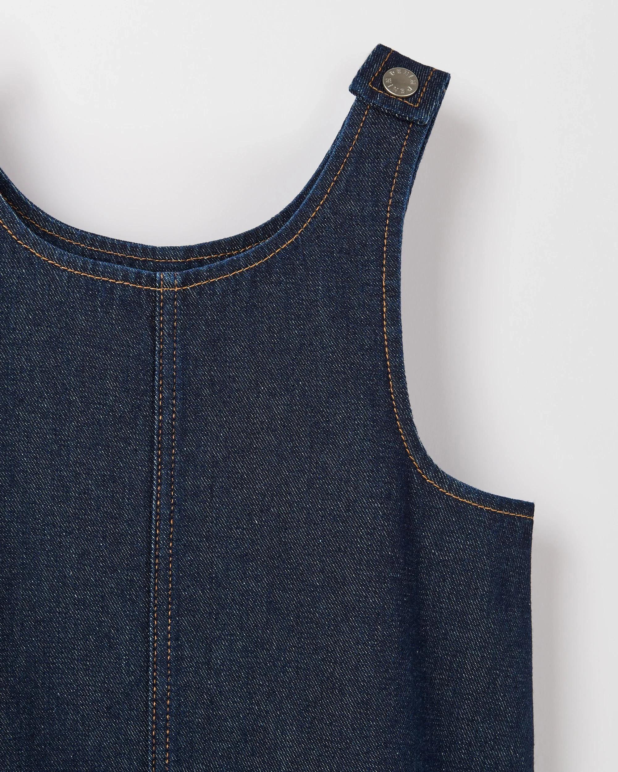 5 Target Denim Denim Woven Pinafore Dress INDIGO, 5 of 5
