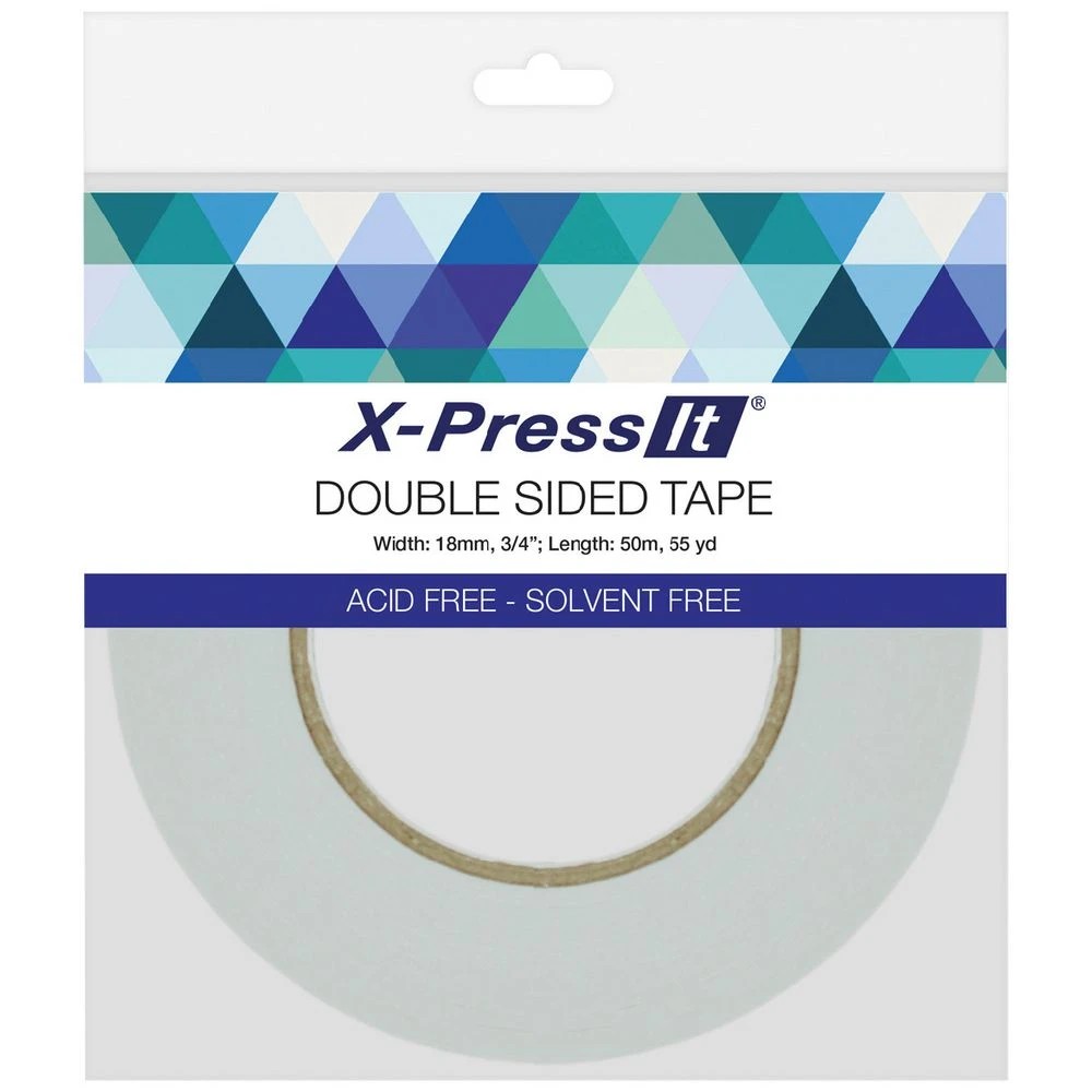 1 X-Press It Double-sided Tape 18mm x 50m, 1 of 2