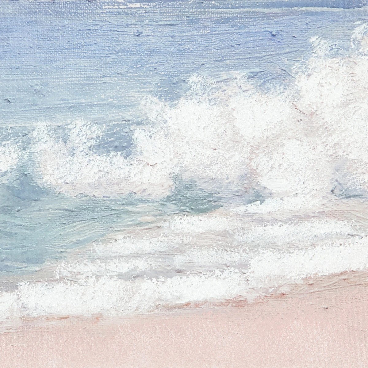 3 Beach Wave Framed Canvas, 3 of 5