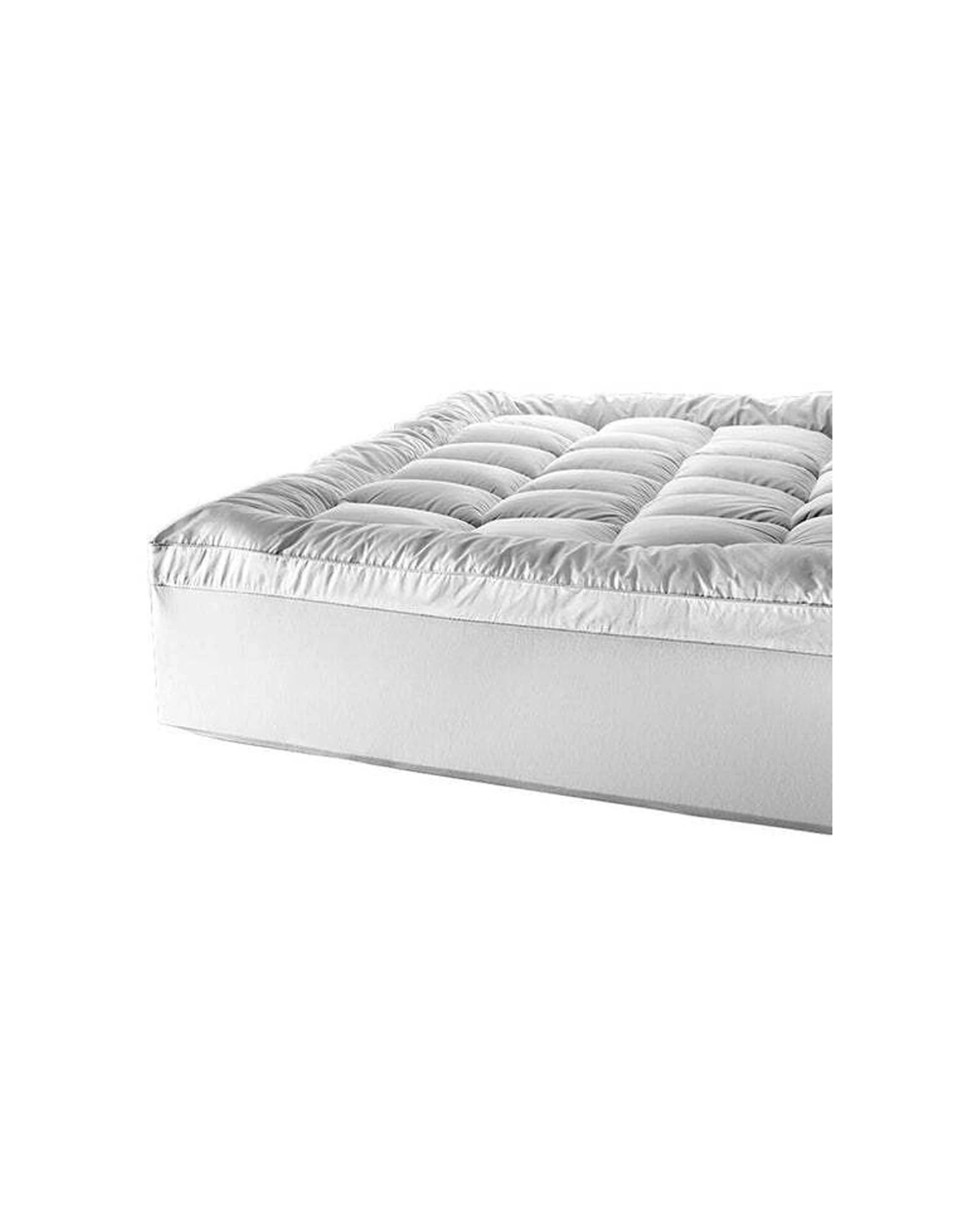 2 Tontine King Sleep Tight Anti Allergy Mattress Topper - White, 2 of 2