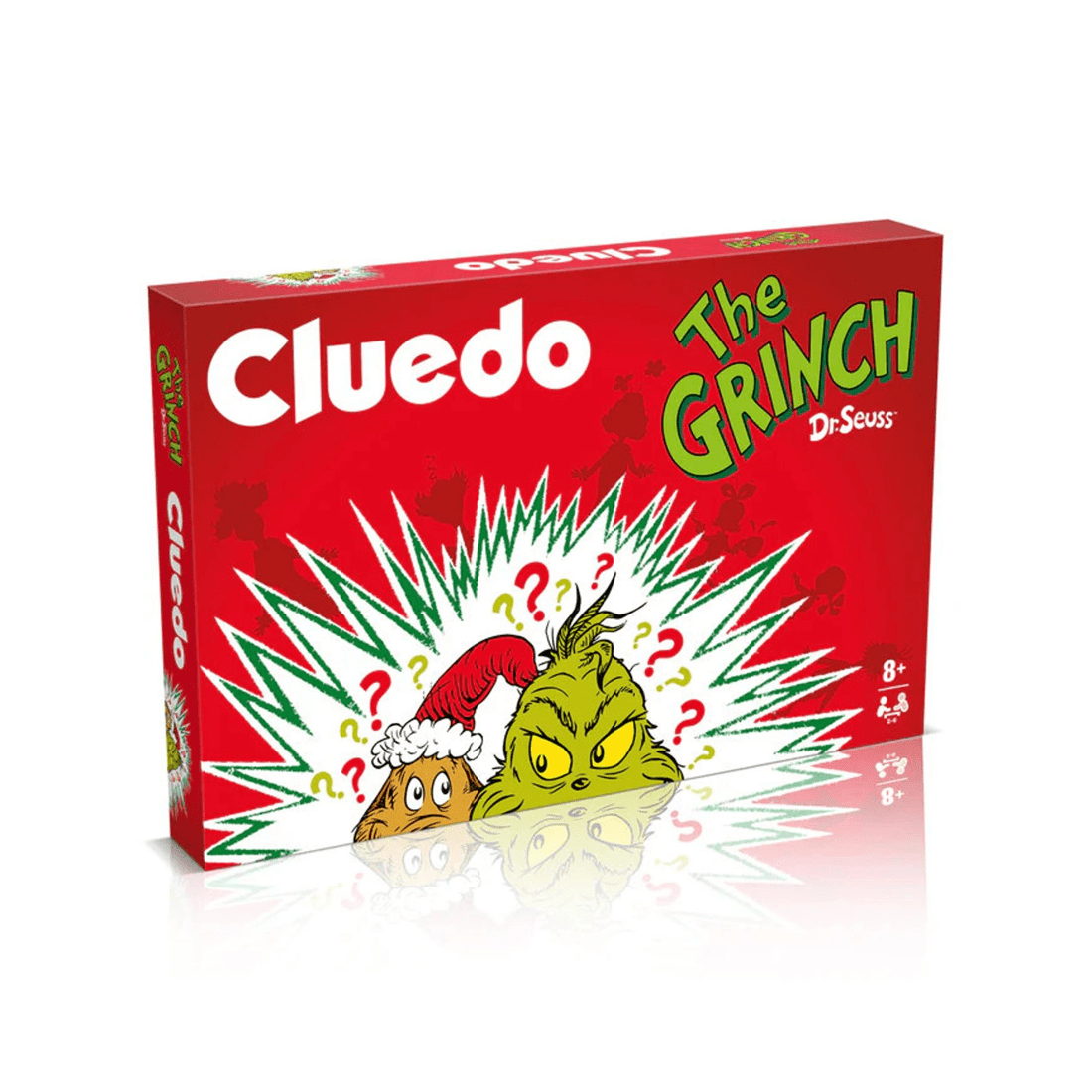 1 Winning Moves Cluedo The Grinch Board Game, 1 of 5