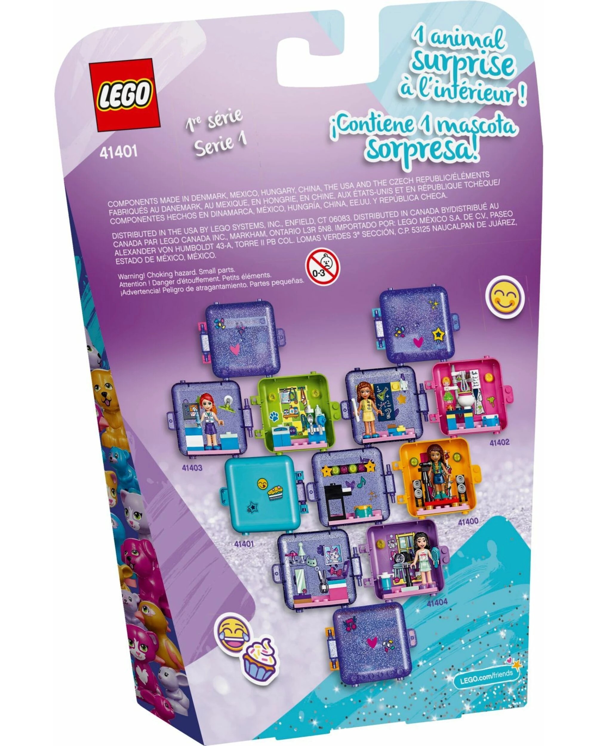 4 LEGO 41401 Stephanie's Play Cube: Portable Mini Doll Kitchen Set, 4 of 4