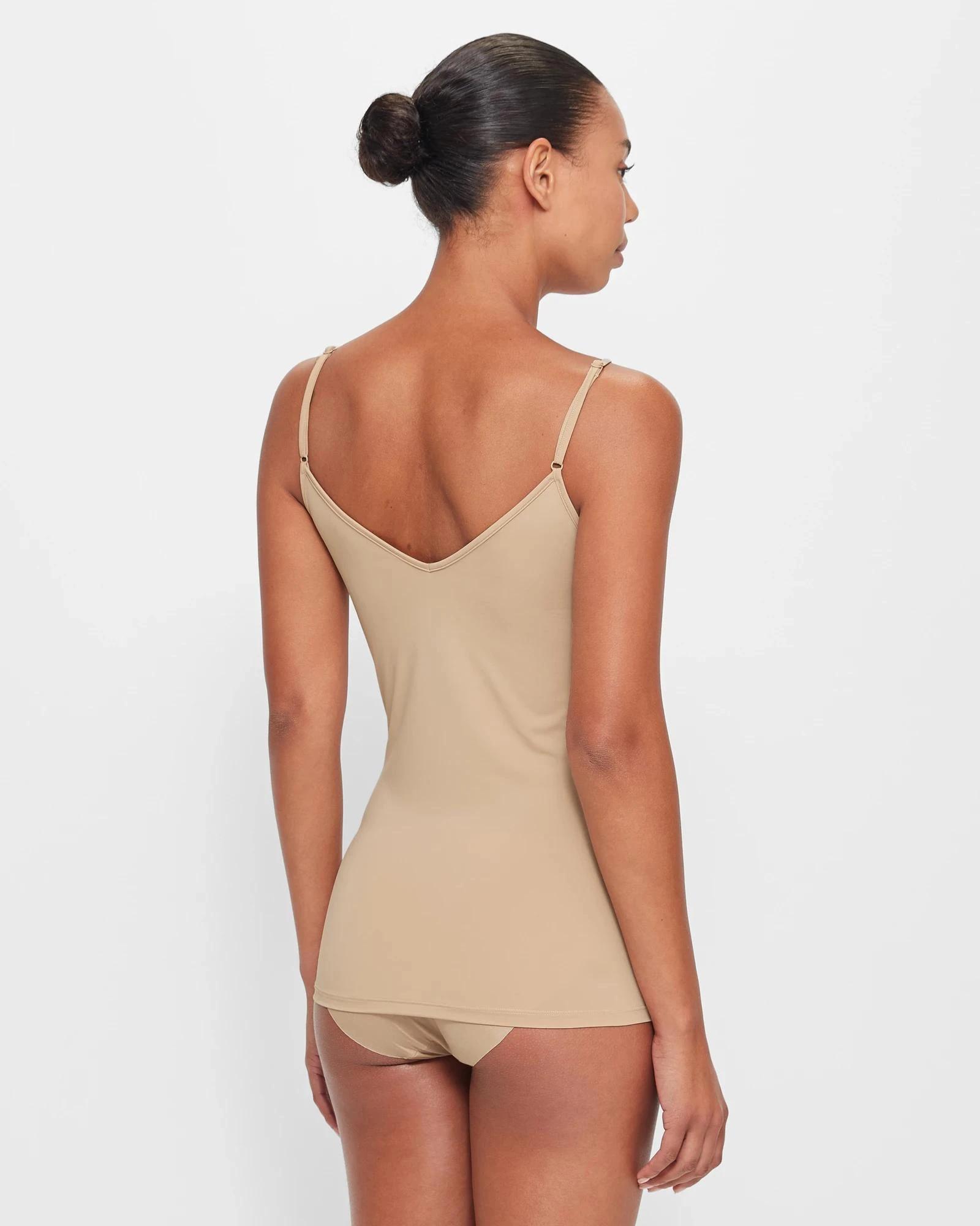 3 Target Microfibre Reversible Cami LATTE, 3 of 10