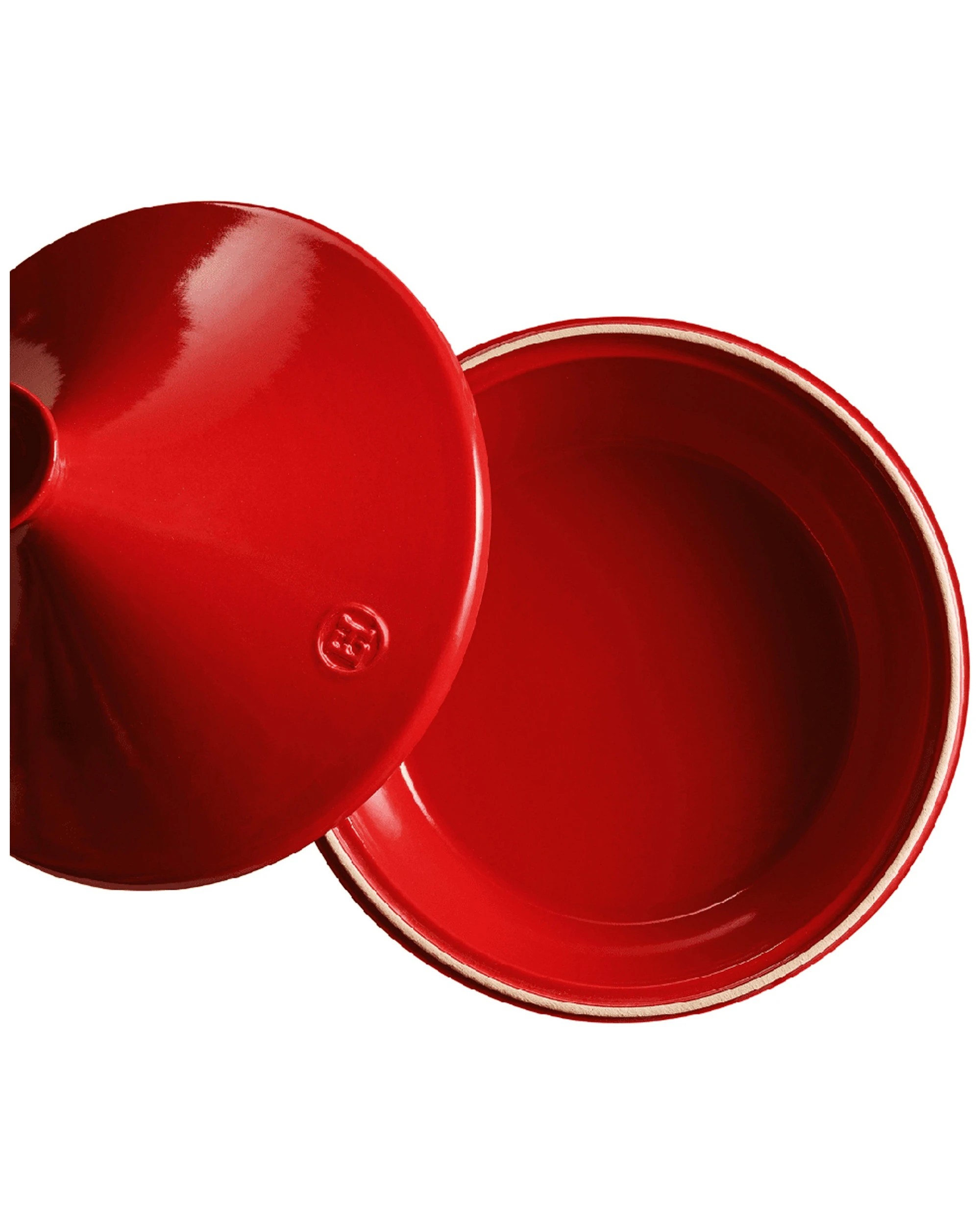 2 Emile Henry 3.5l/32cm Ceramic Tagine Kitchen Cooking Stewpot W/ Lid Burgundy
 - Burgundy, 2 of 8